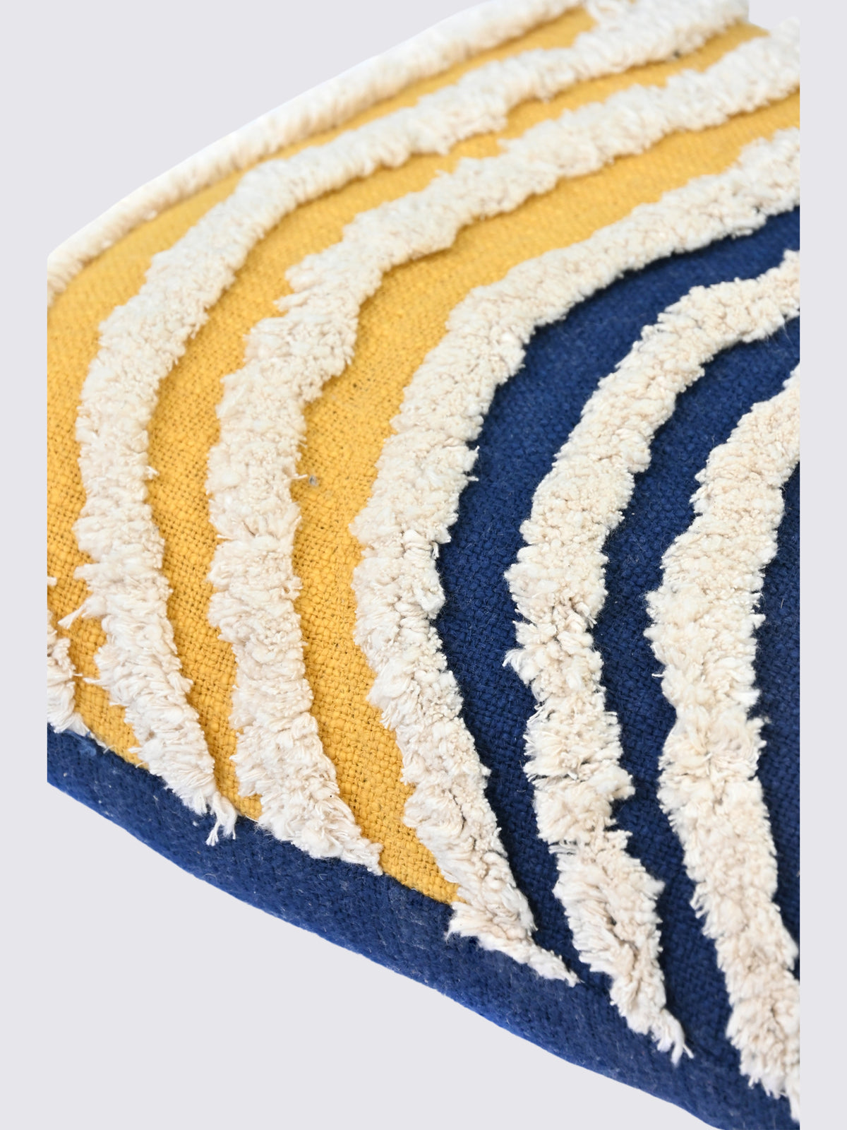 Nuvia Hand-Embroidered Square Cushion Cover