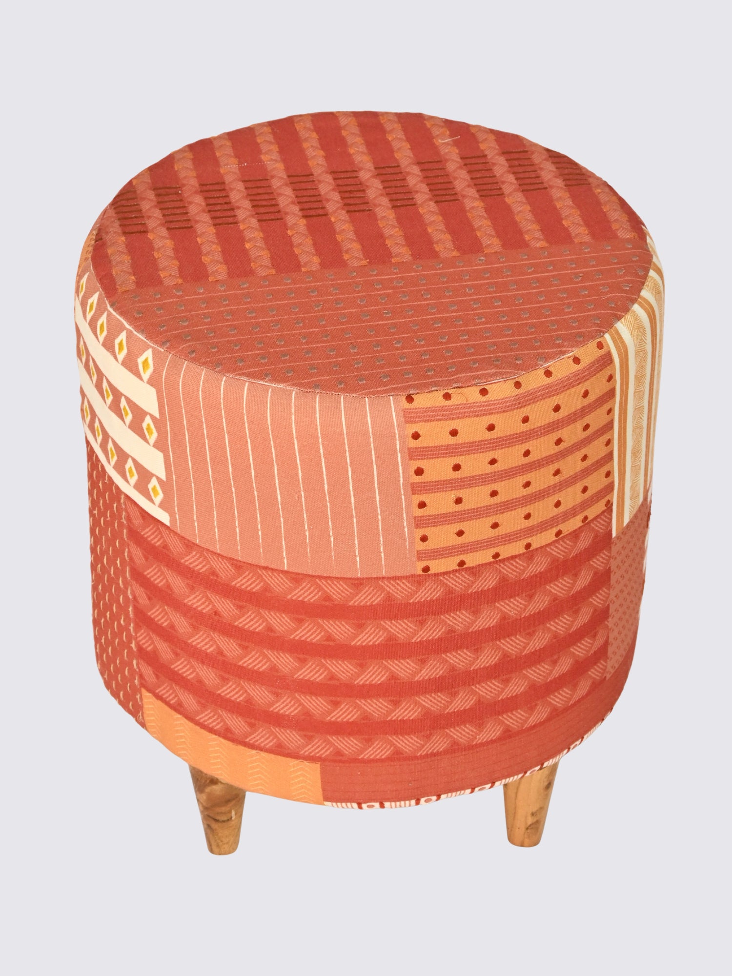 Close-up of kilim upholstery and geometric pattern — Art Avenue