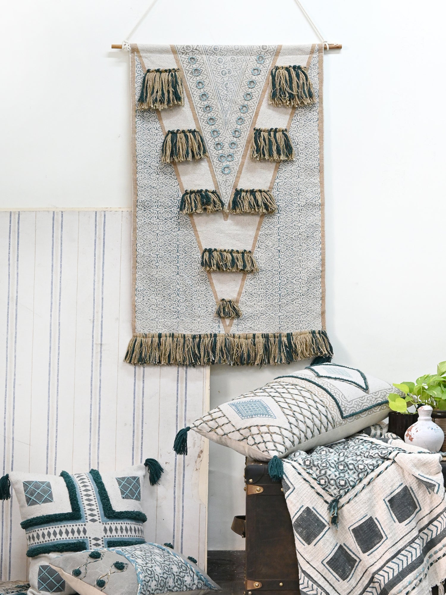 Jharokha Handwoven Wall Hanging