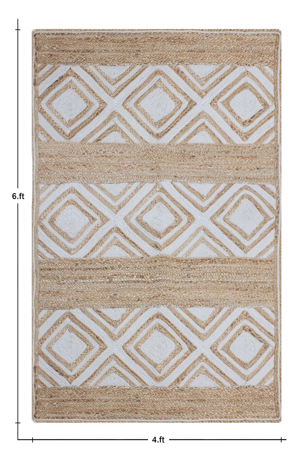 Divide Braided Jute Rug