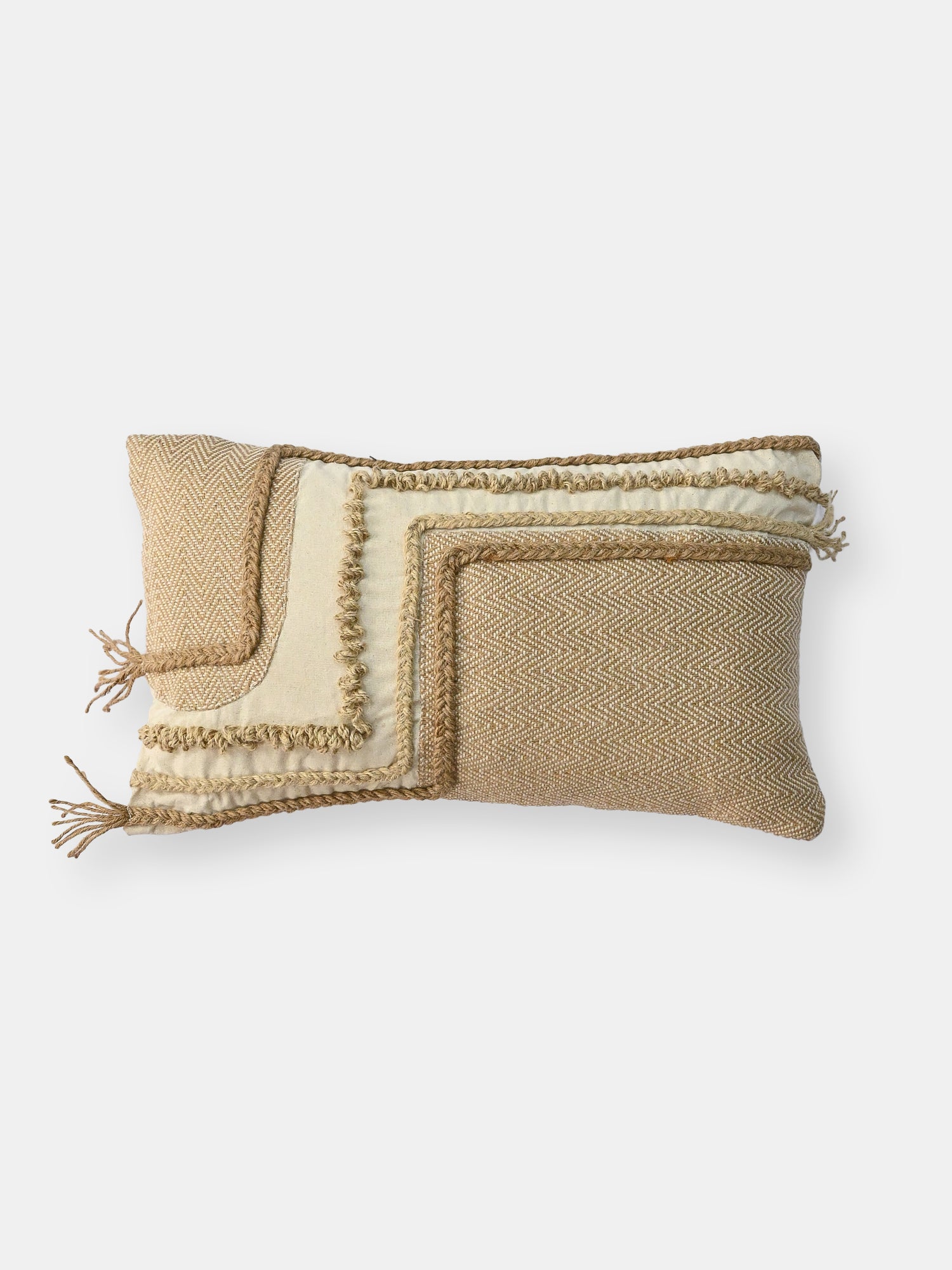 Niva Handwoven Lumbar Cushion Cover