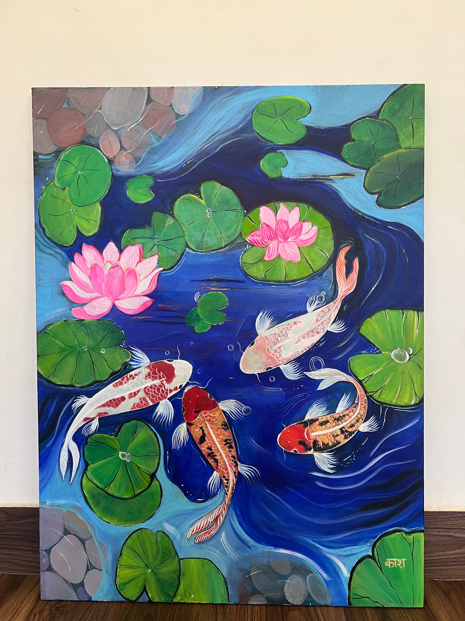 Azure Pond Painting
