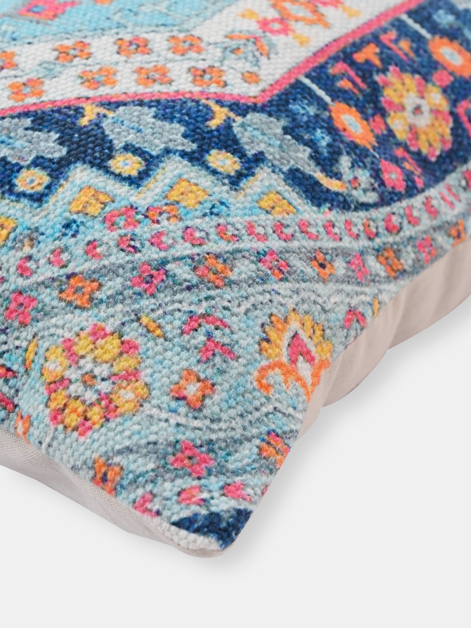 Caravan Trails Printed Square Cushion Cover