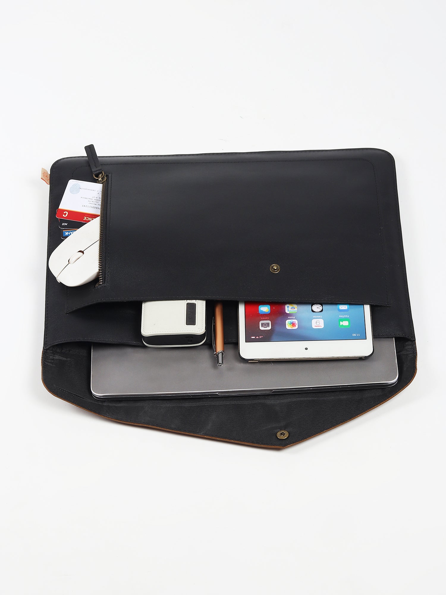Abaze Leather Laptop Sleeve