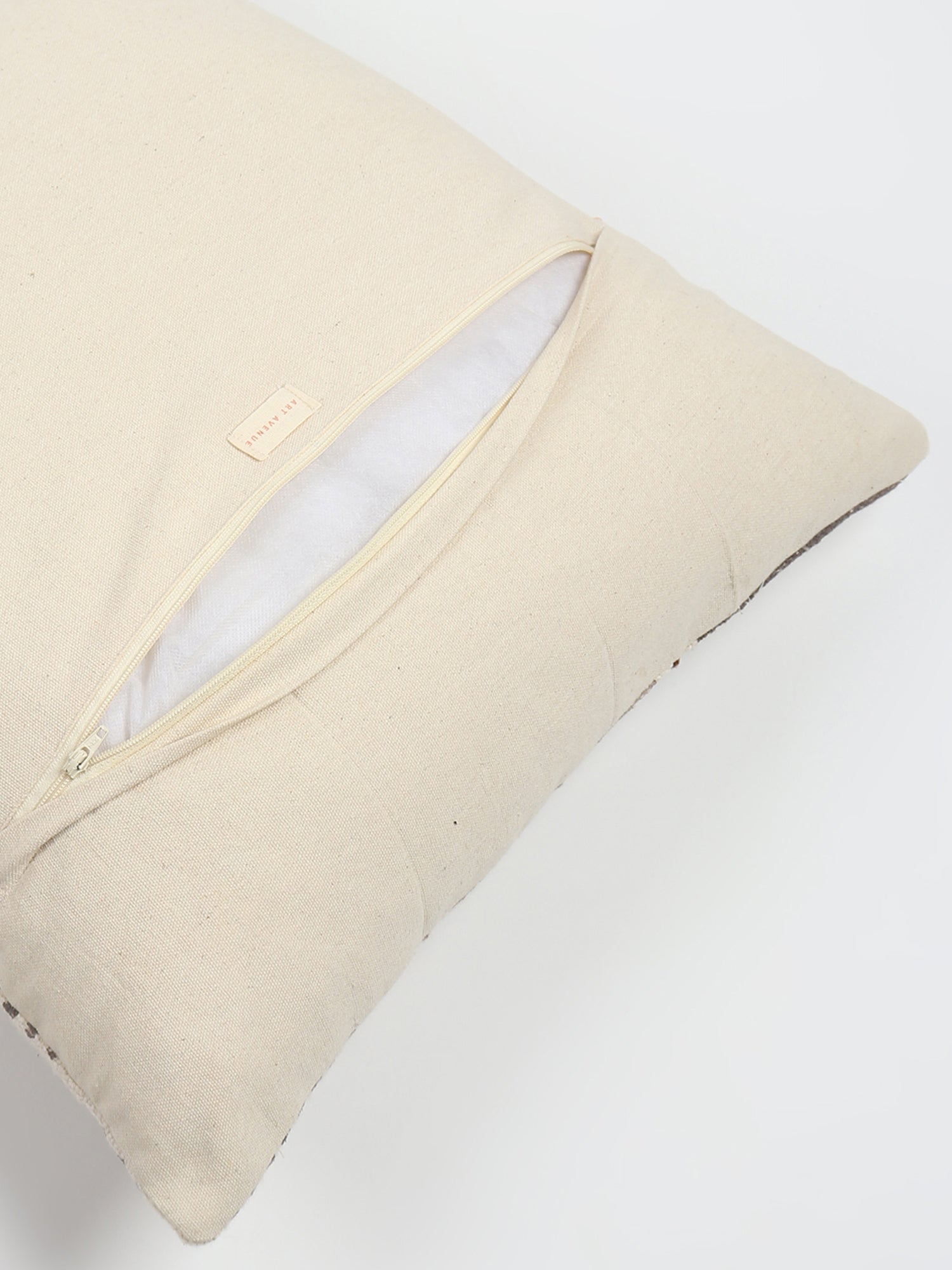 Balder Embroidered Square Cushion Cover