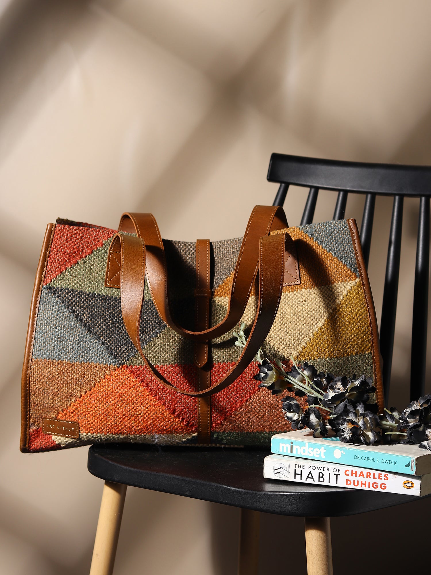 Umbra handbag kilim textile detail — Art Avenue
