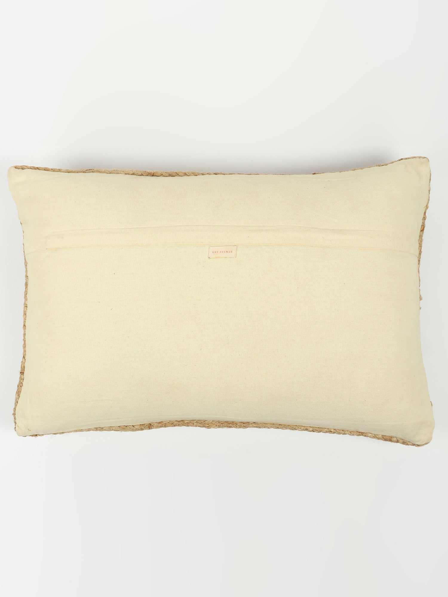 Bellary Braided Jute Lumbar Cushion Cover