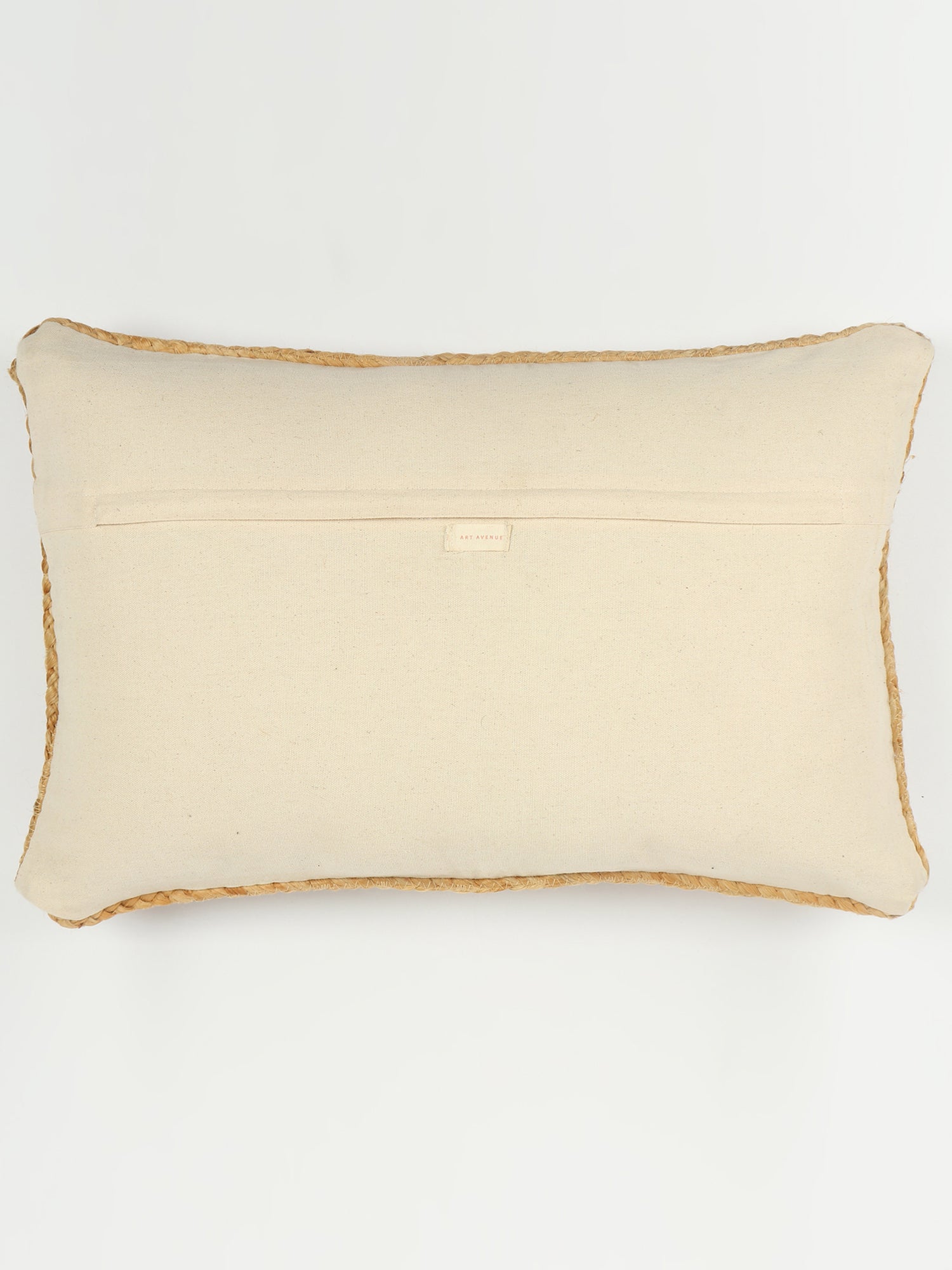 Althaia Braided Jute Lumbar Cushion Cover