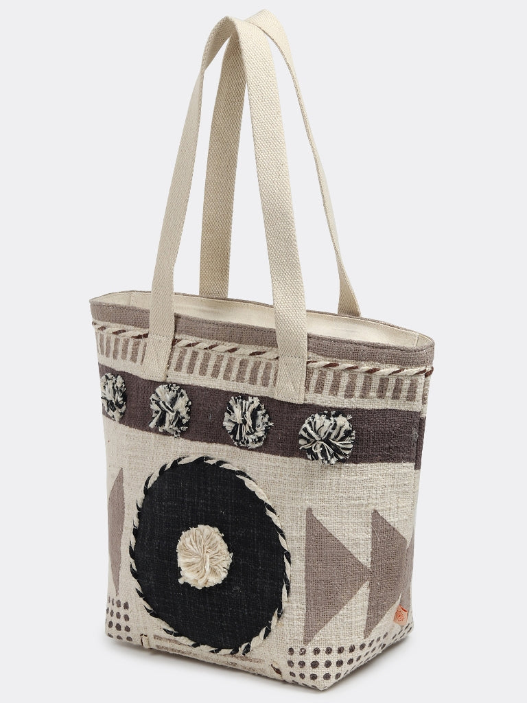 Sibura tote bag print detail — Art Avenue