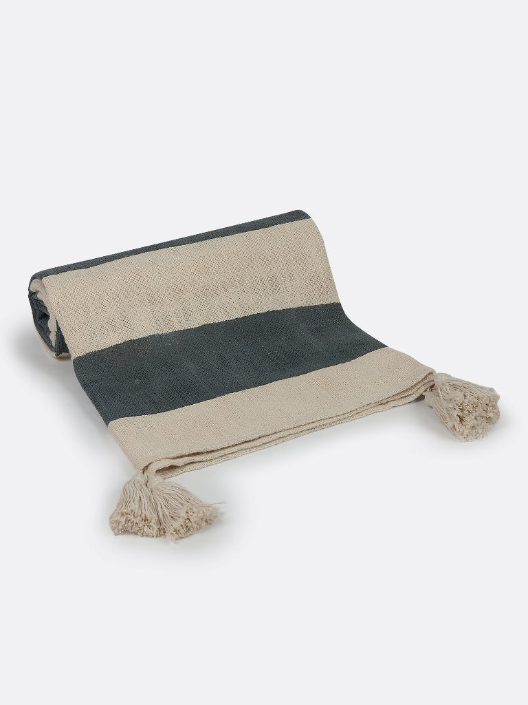 Linus Printed Cotton Throw
