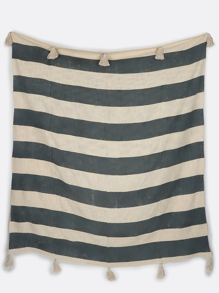 Linus Printed Cotton Throw