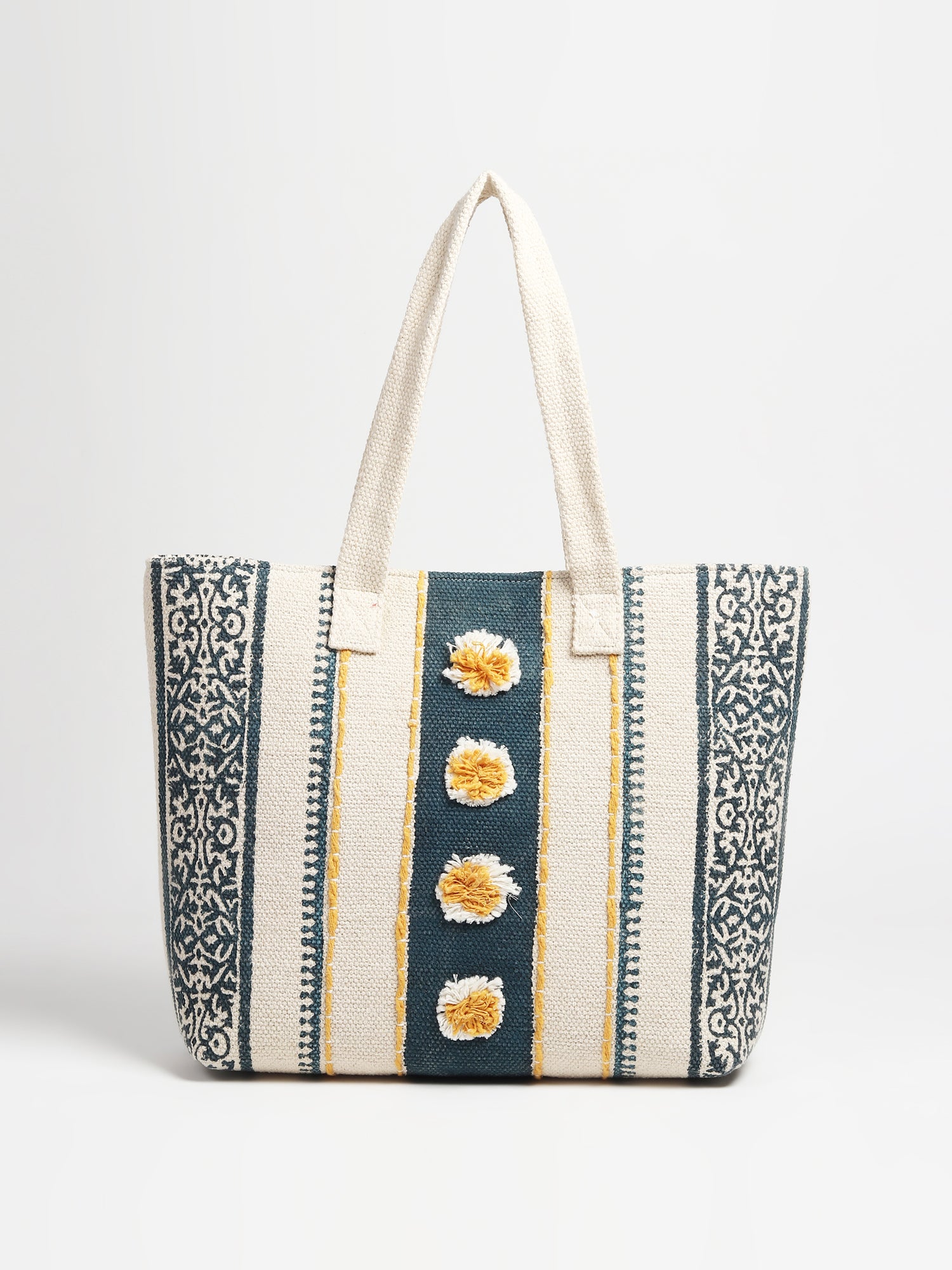 Brisk cotton tote bag interior — Art Avenue