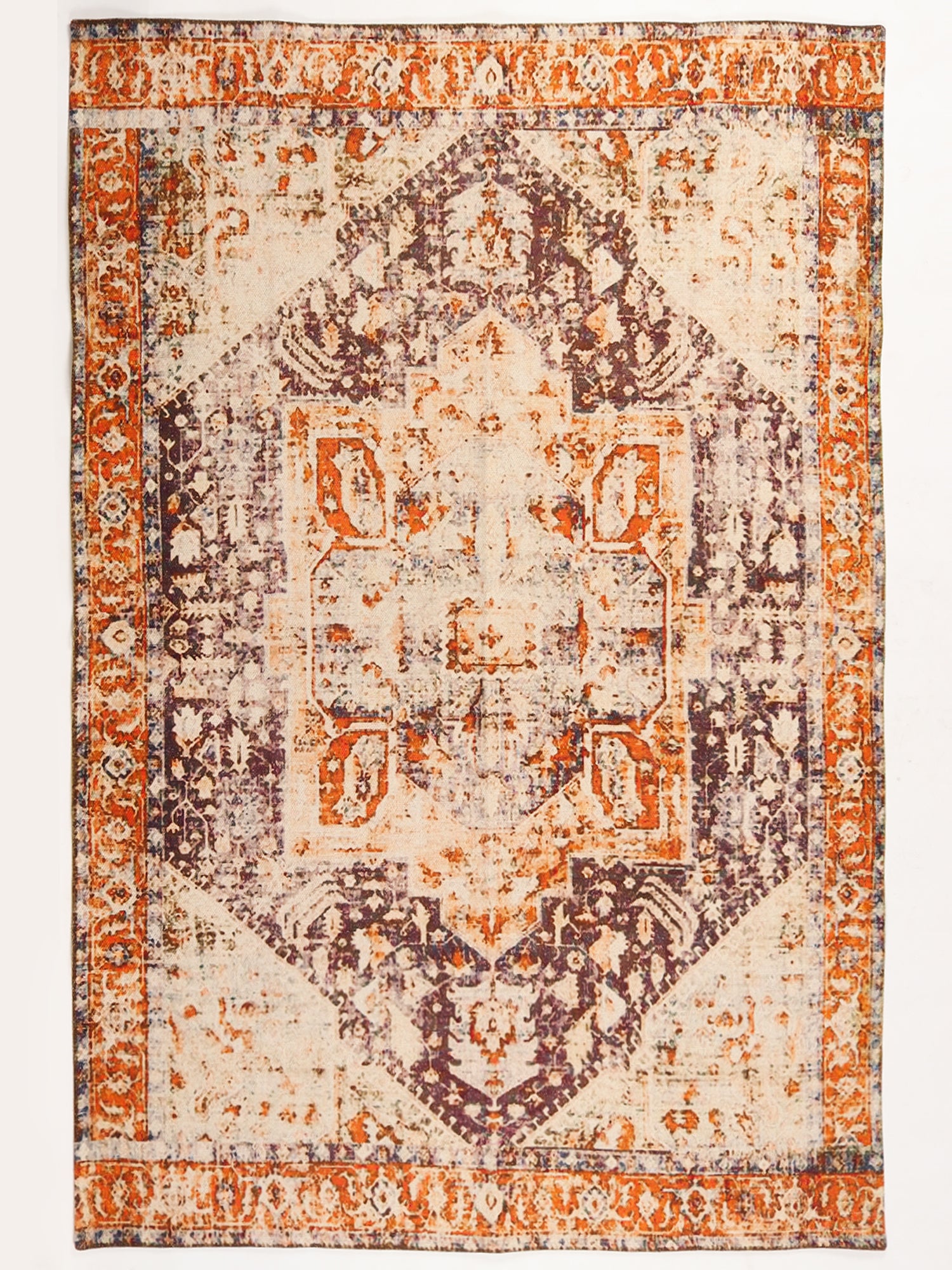 Kizuya Digital-Printed Cotton Rug