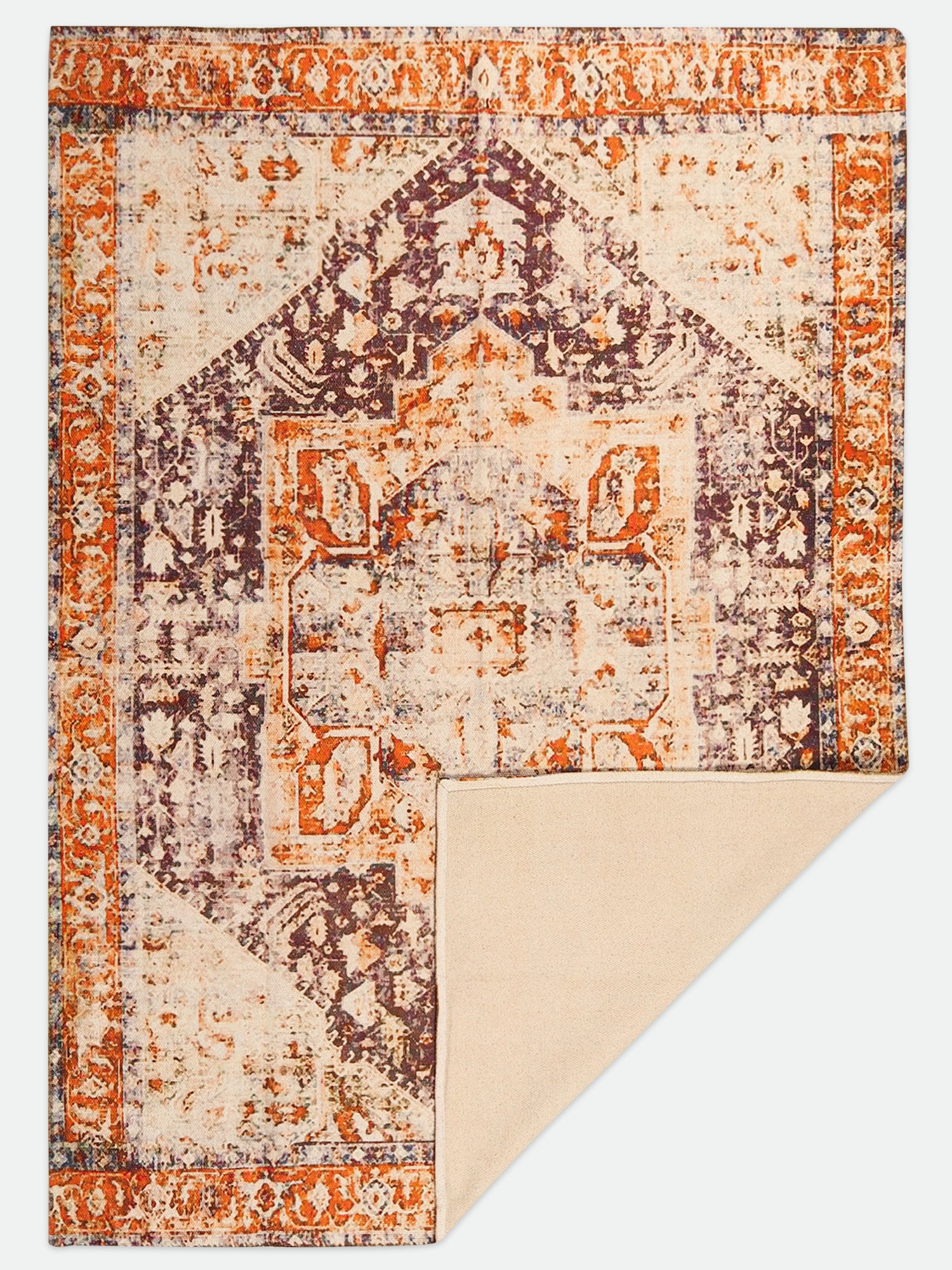 Kizuya Digital-Printed Cotton Rug