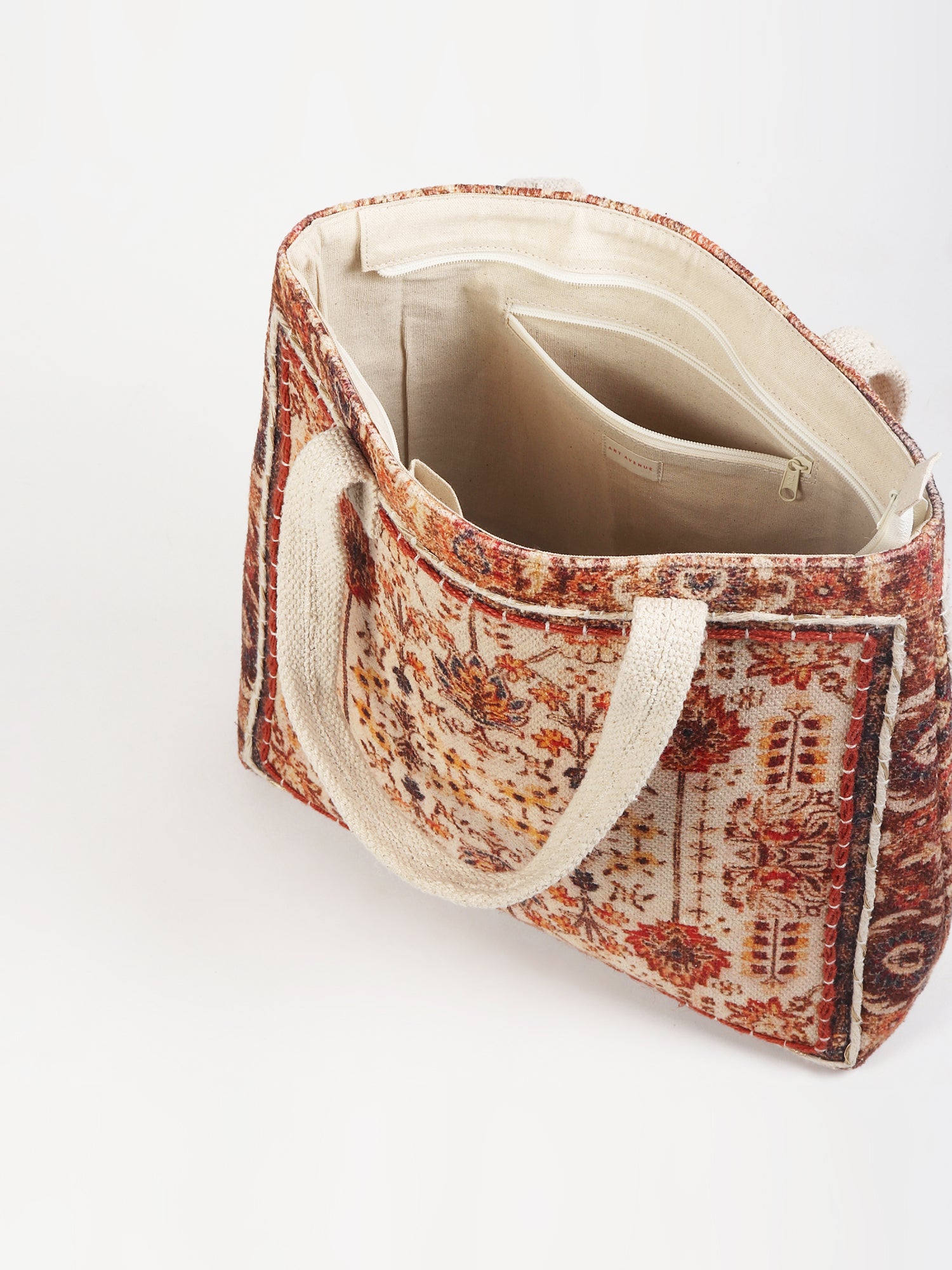 Adria cotton tote bag lifestyle — Art Avenue