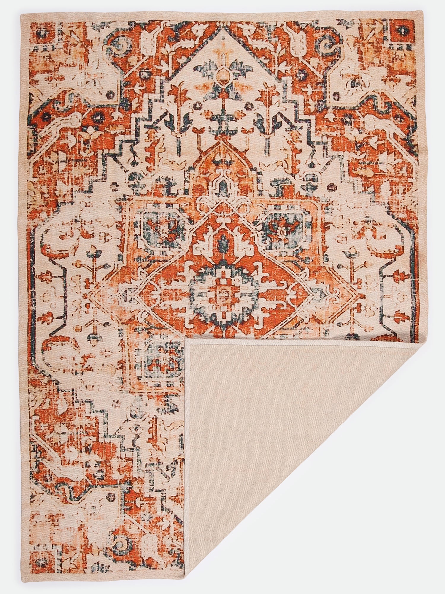 Tyche Digital-Printed Cotton Rug