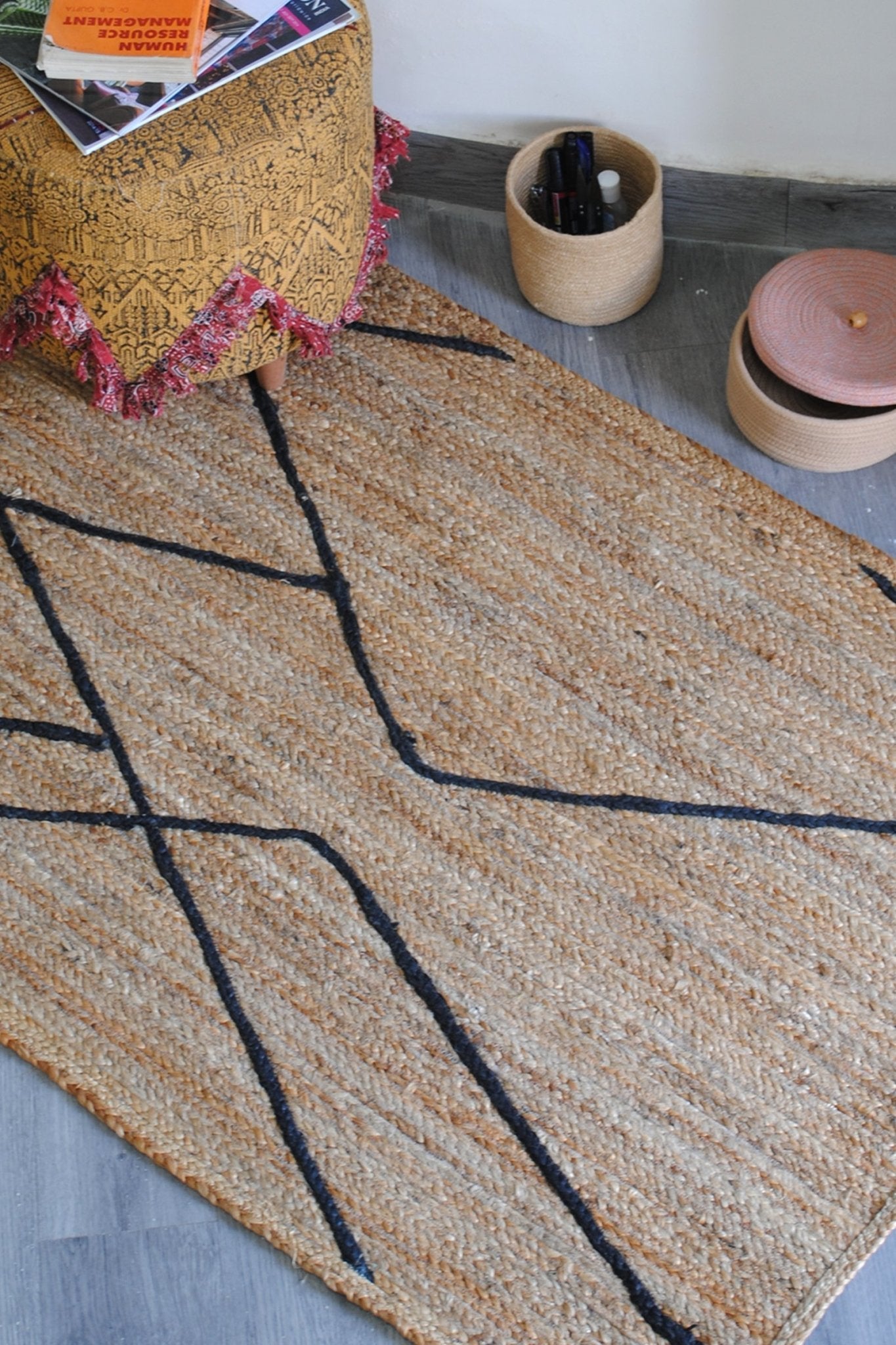 Ariana Braided Jute Rug