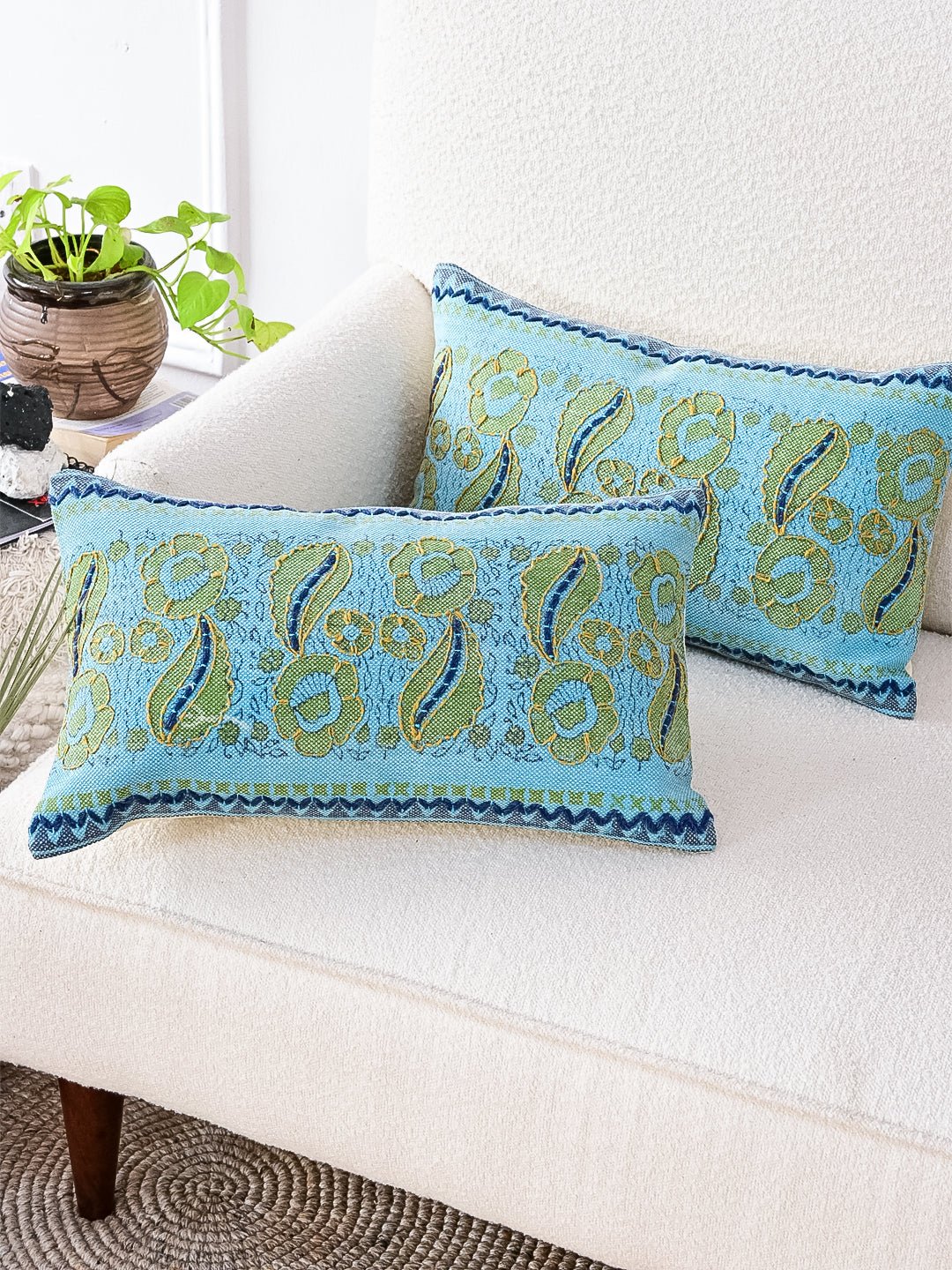 PALOMA- LUMBAR CUSHION COVER - ART AVENUE