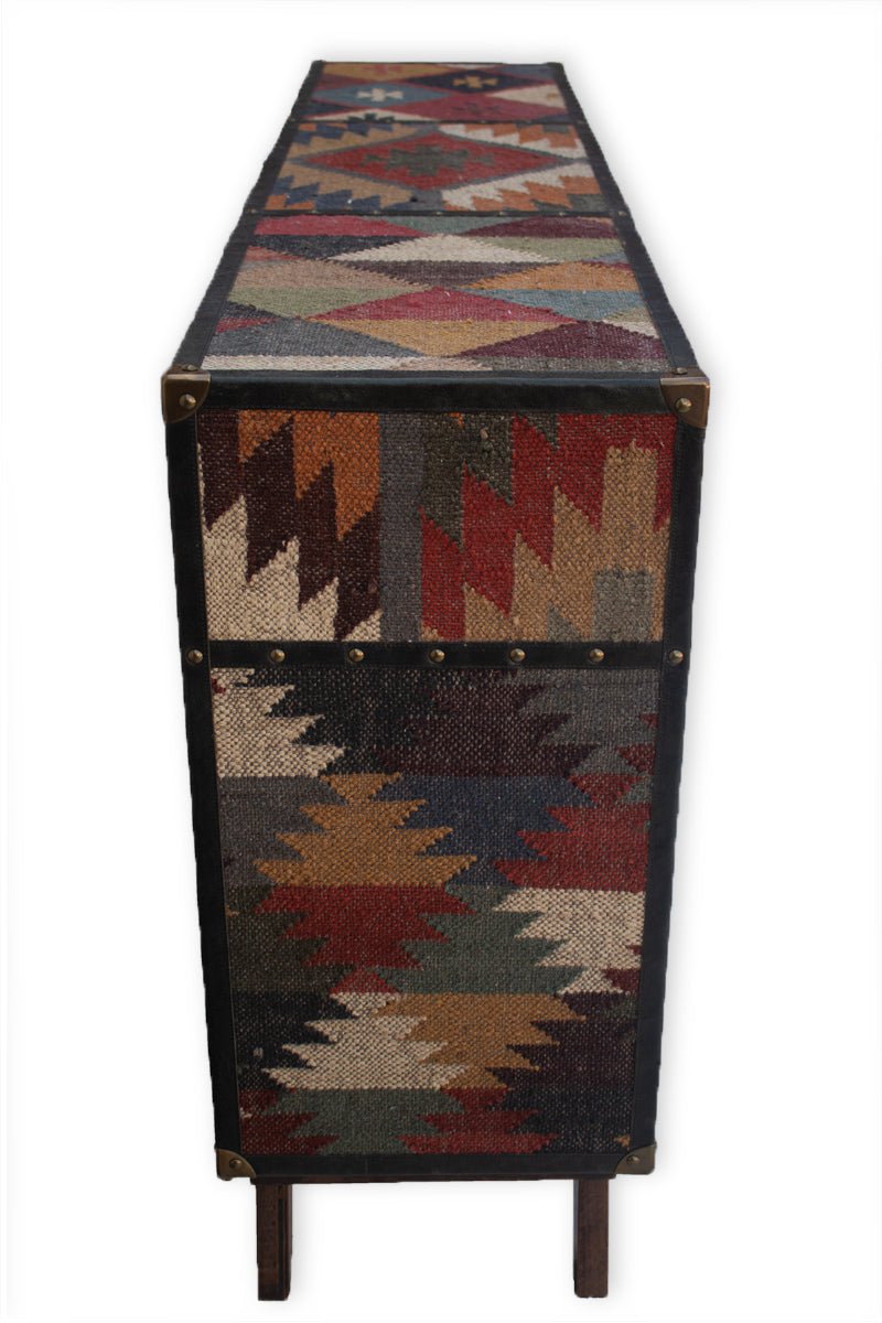 Twino kilim chest of drawers — drawer detail — Art Avenue