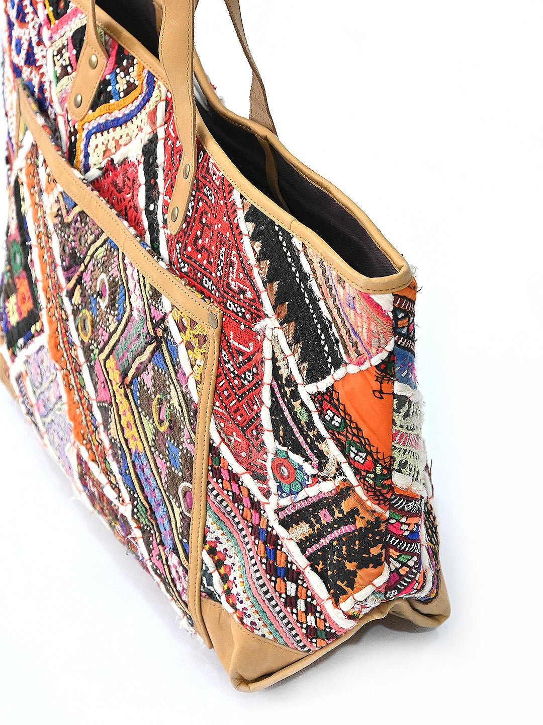 Barren patchwork handbag detail — Art Avenue