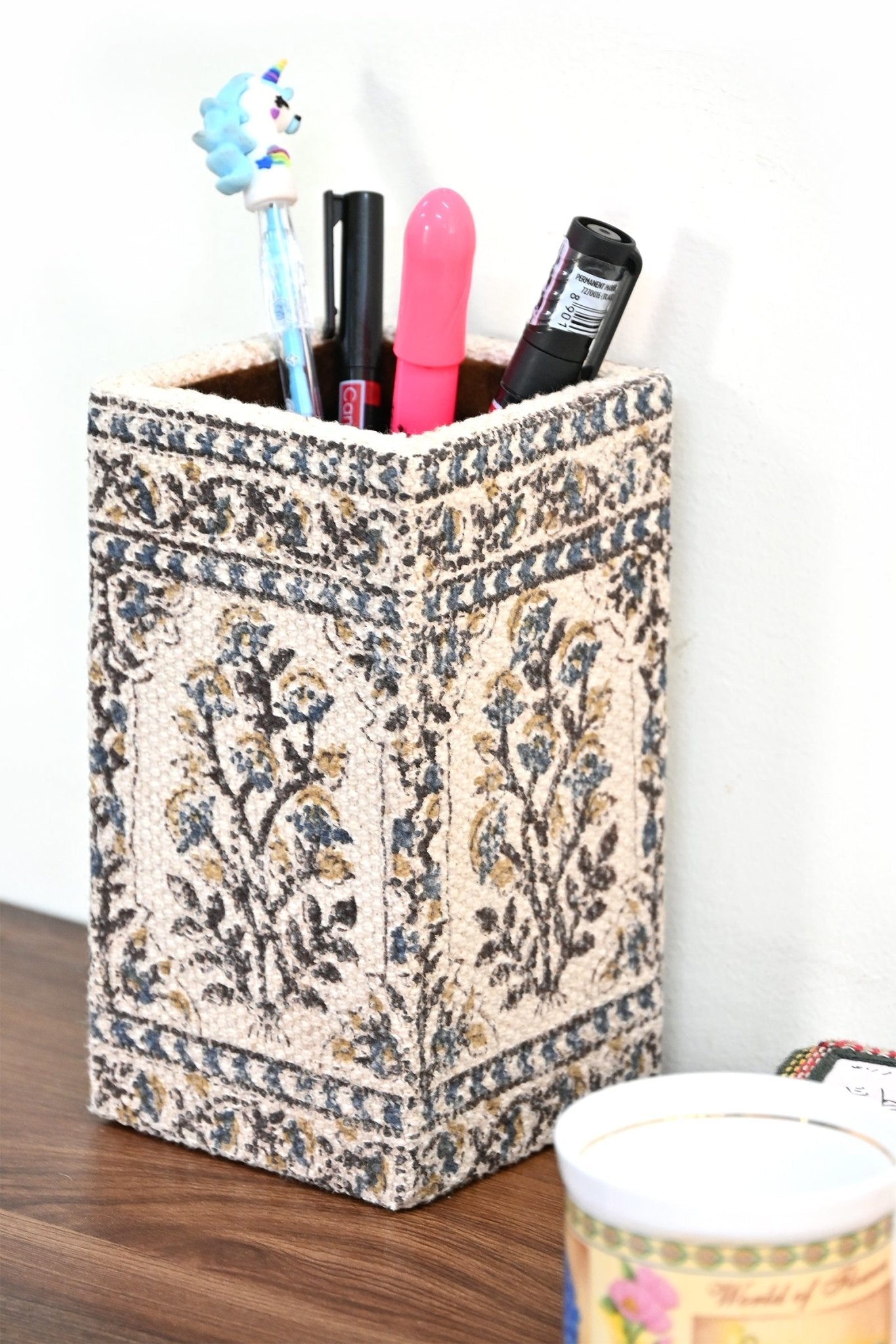 CYPRUS - COTTON PRINTED HOLDER FOR HOME & OFFICE - ART AVENUE