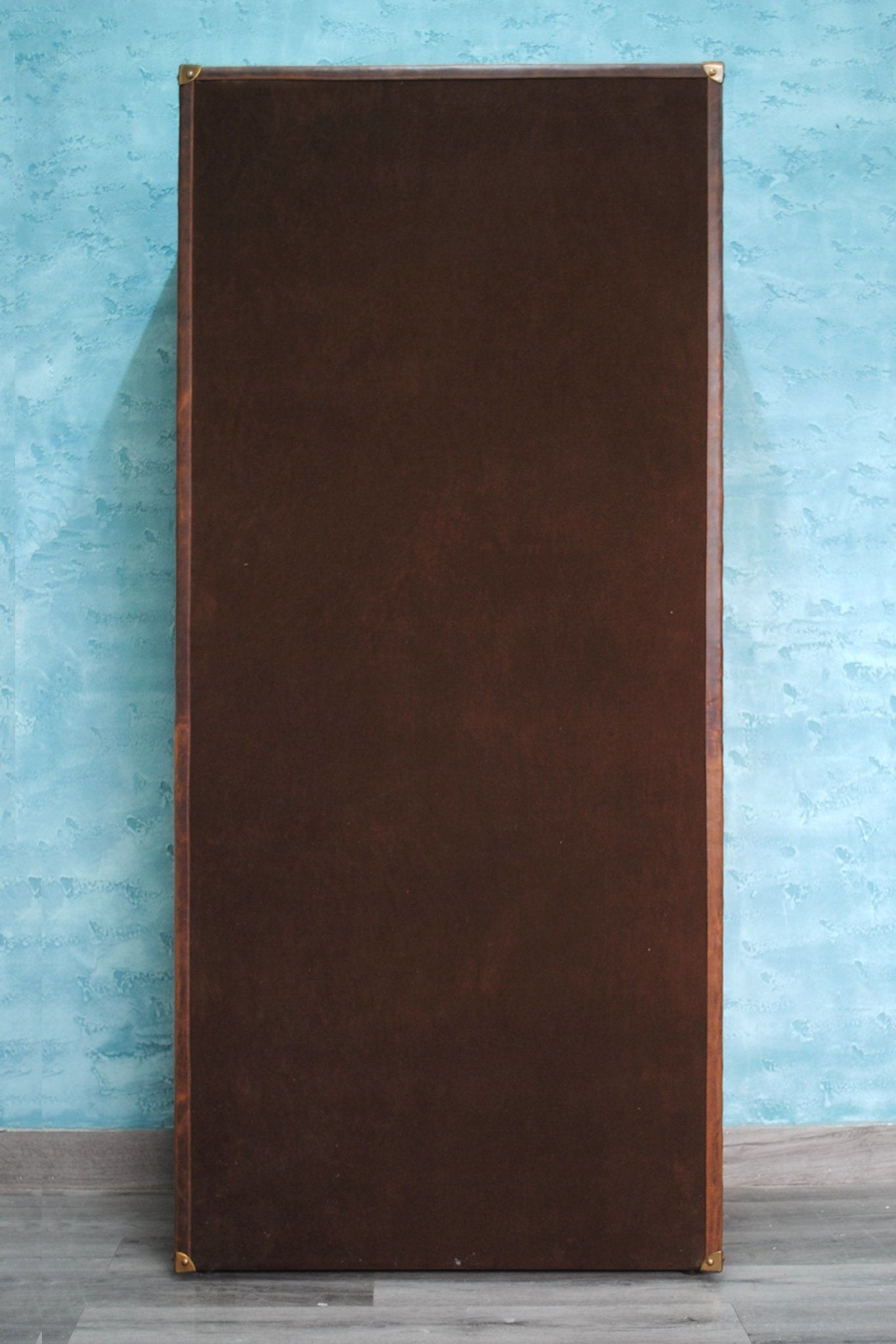 EXPAT- KILIM AND LEATHER STORAGE SHELF/RACK - ART AVENUE