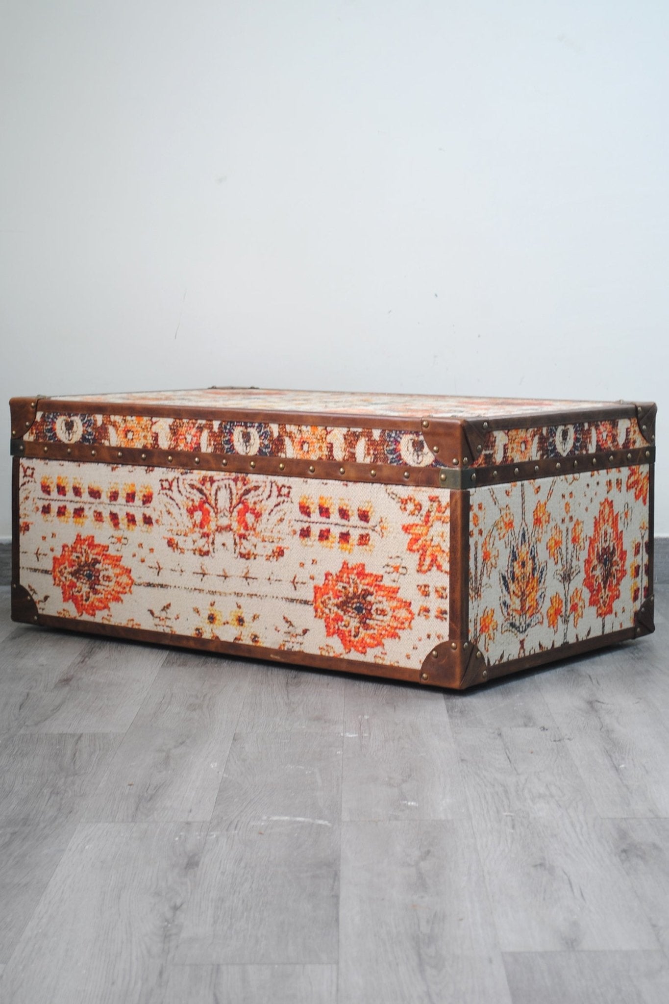 Kilim trunk lid and panel detail — Art Avenue