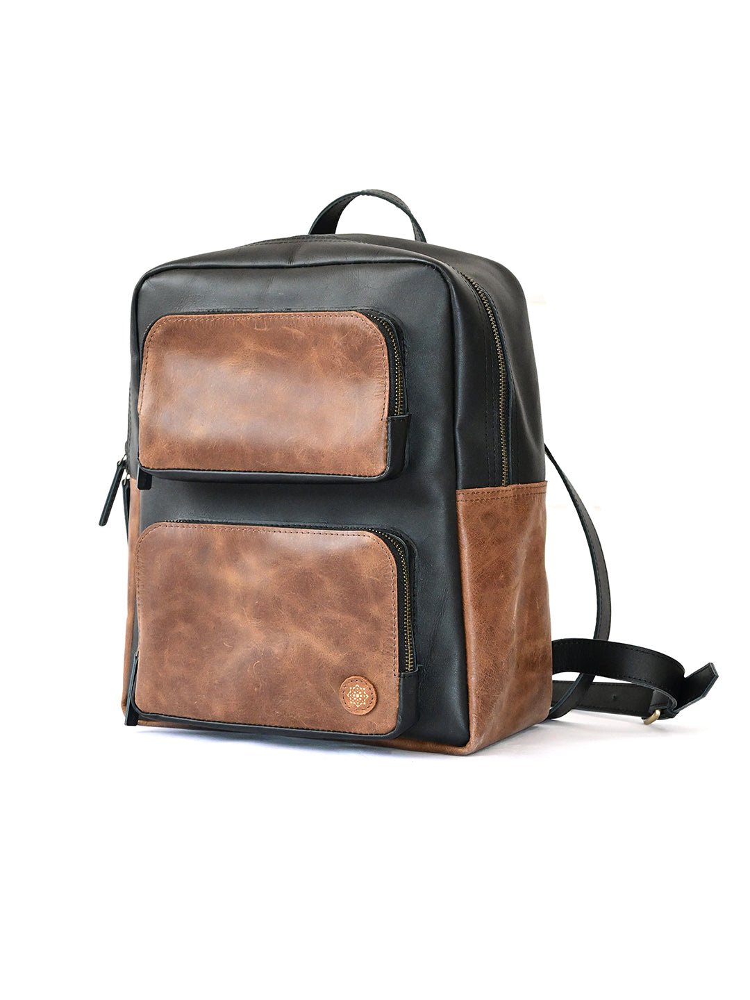 Elise backpack on model — Art Avenue