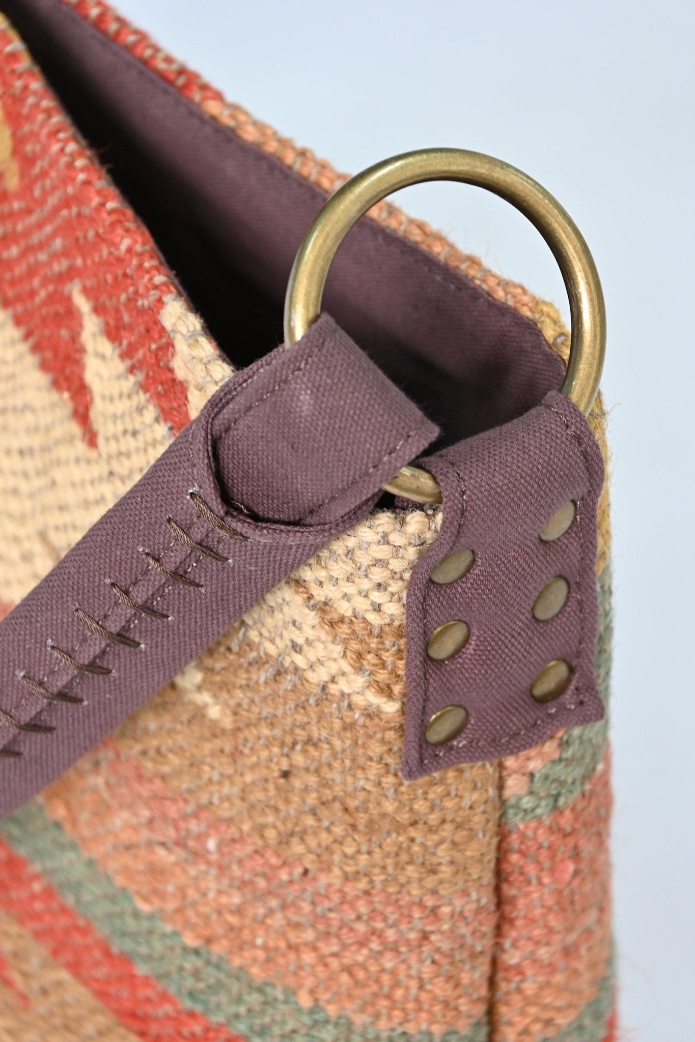 Russel kilim handbag, alternate view — Art Avenue