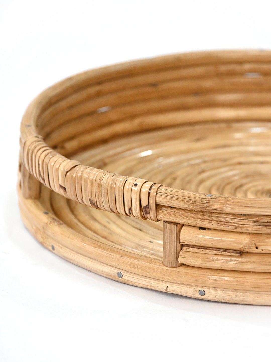 HOBART - MULTIPURPOSE BAMBOO BASKET & TRAY - ART AVENUE