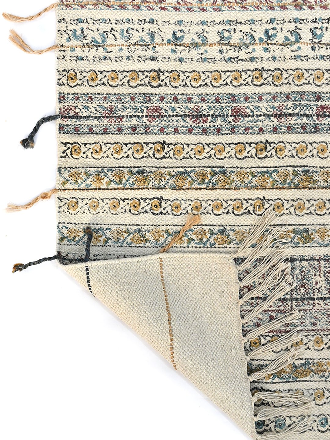 WIND - BLOCK PRINTED FLOOR RUNNER - ART AVENUE