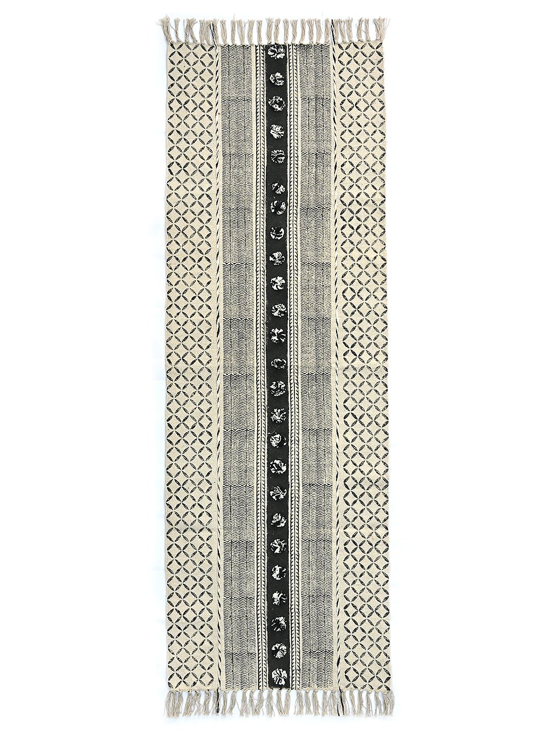 ALLISON- BLOCK PRINTED FLOOR RUNNER - ART AVENUE