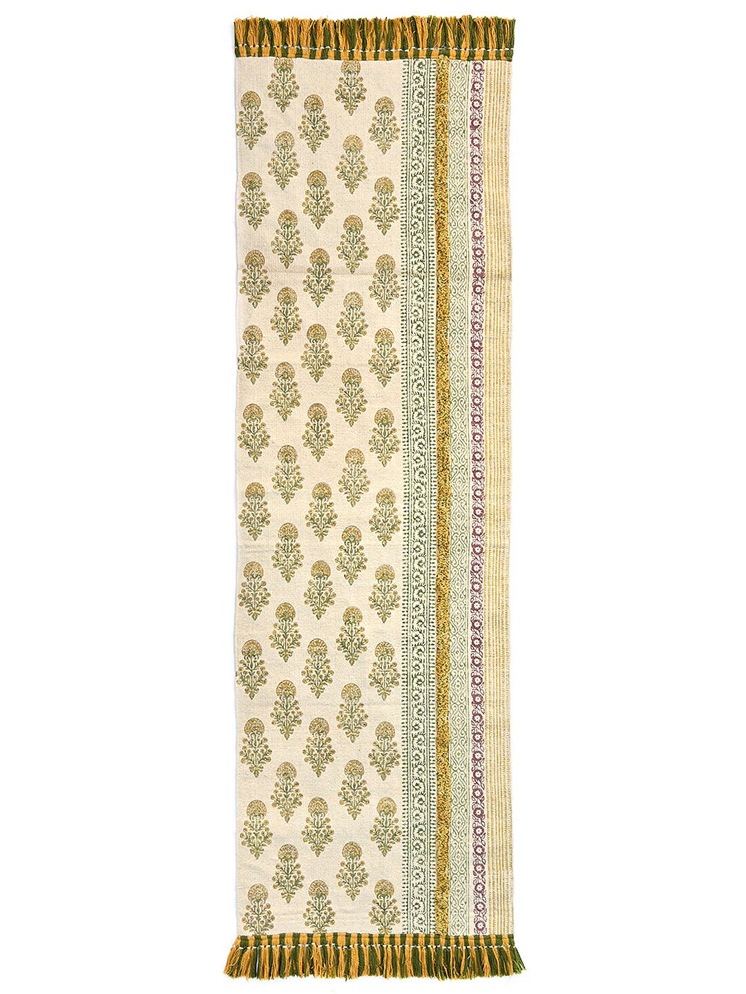 ANDREA- BLOCK PRINTED FLOOR RUNNER - ART AVENUE