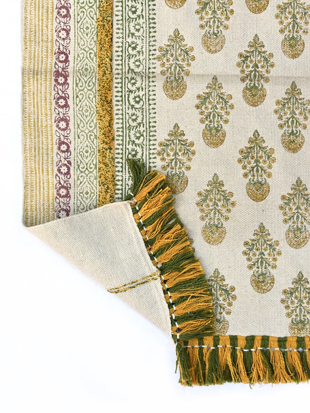 ANDREA- BLOCK PRINTED FLOOR RUNNER - ART AVENUE