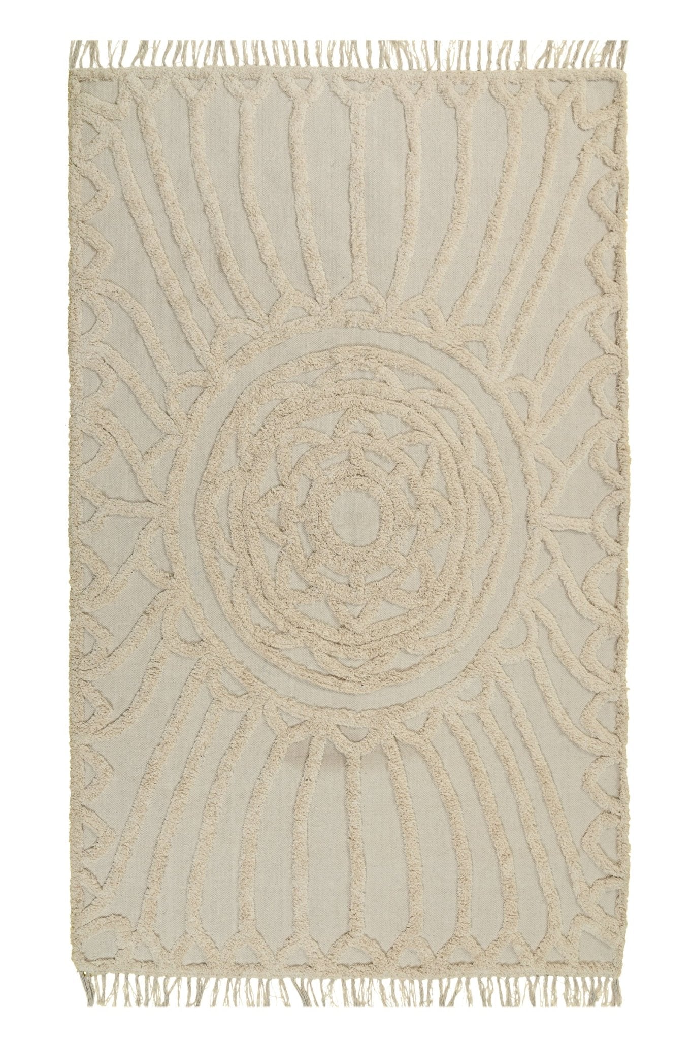 INDIANA - HAND EMBROIDERED COTTON RUG - ART AVENUE