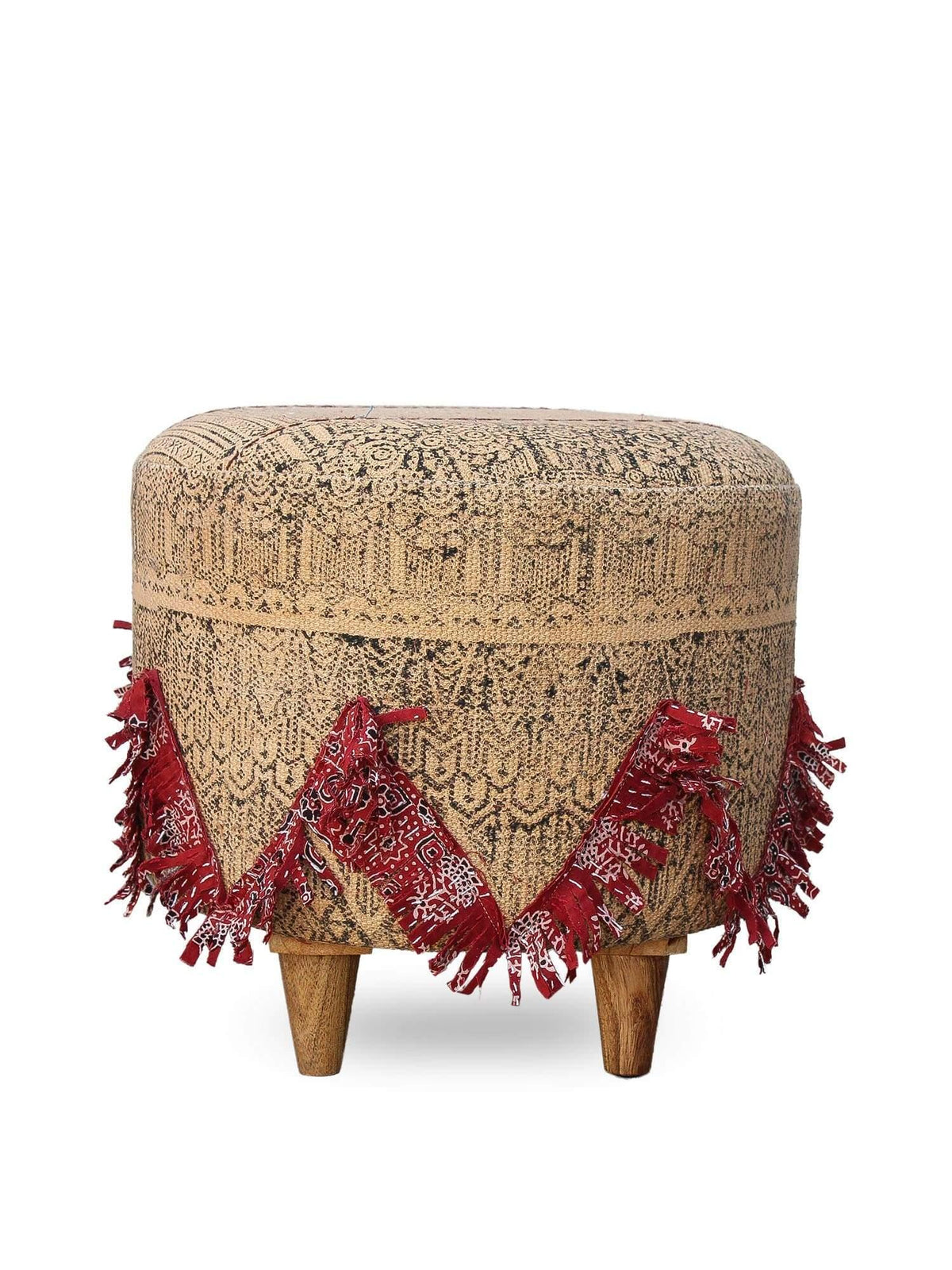 ACHIEVE - CYLINDRICAL OTTOMAN - ART AVENUE