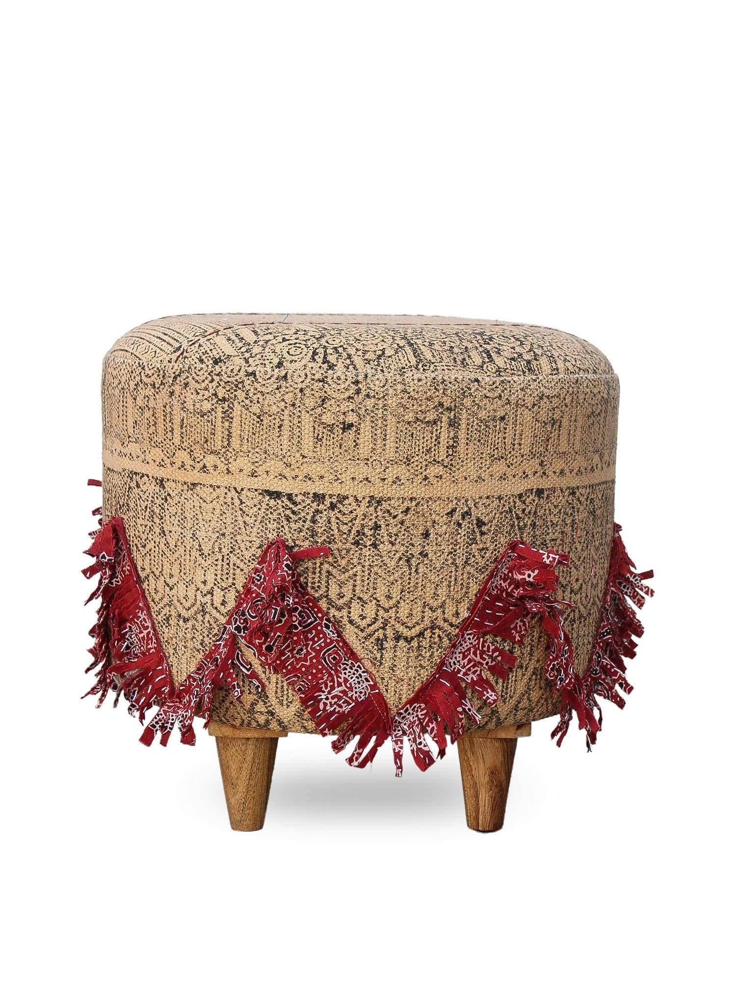 ACHIEVE - CYLINDRICAL OTTOMAN - ART AVENUE