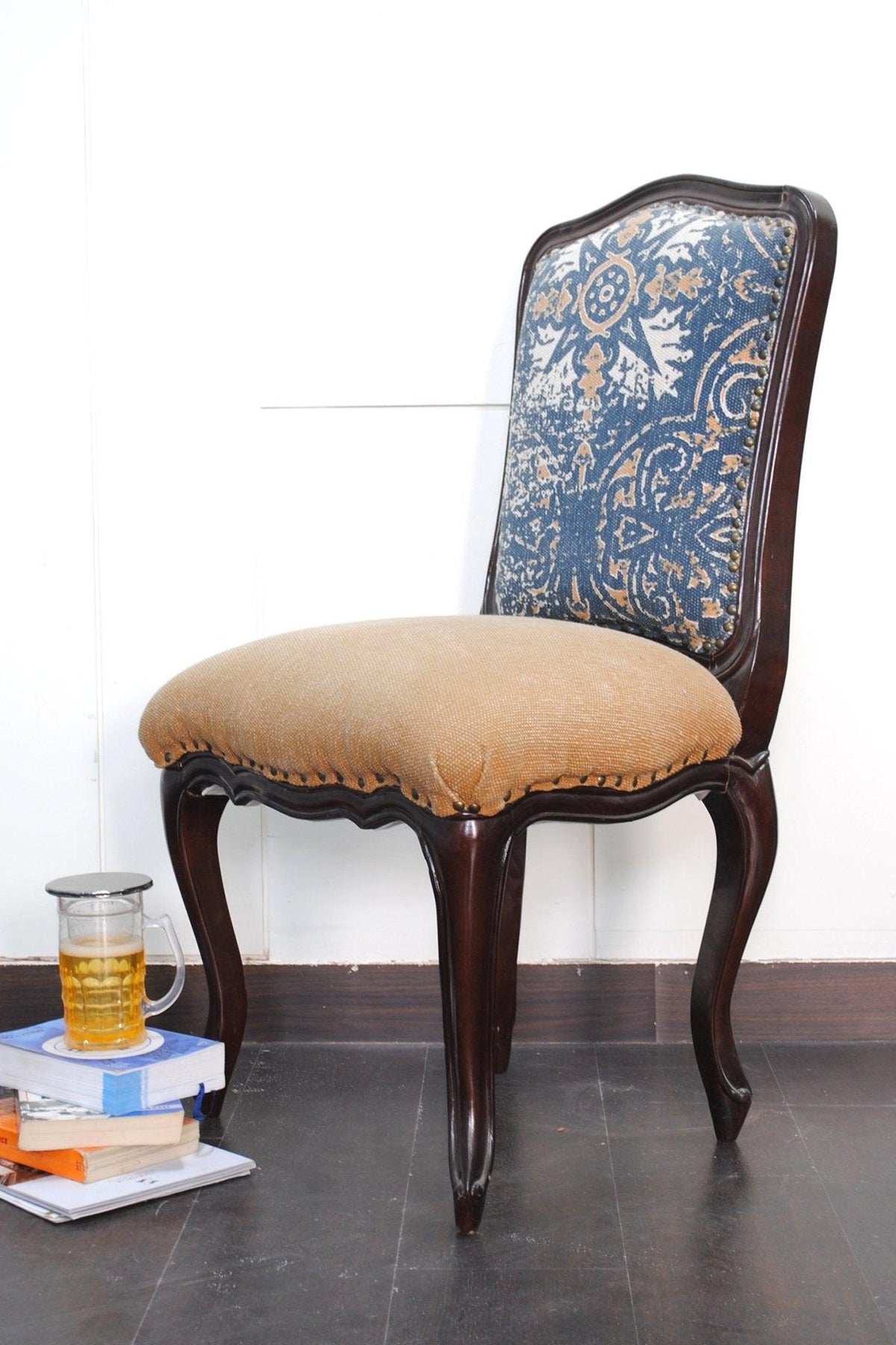 Block-Printed Handcrafted Armchair — Art Avenue
