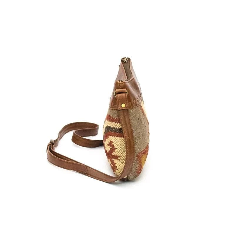 Aribo kilim sling bag lifestyle — Art Avenue