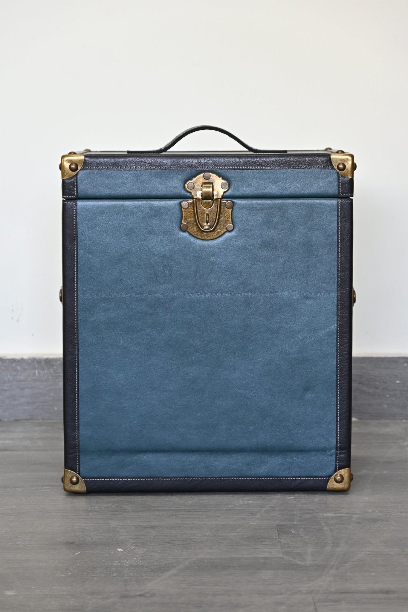 Portable Leather Bar Cabinet — Art Avenue