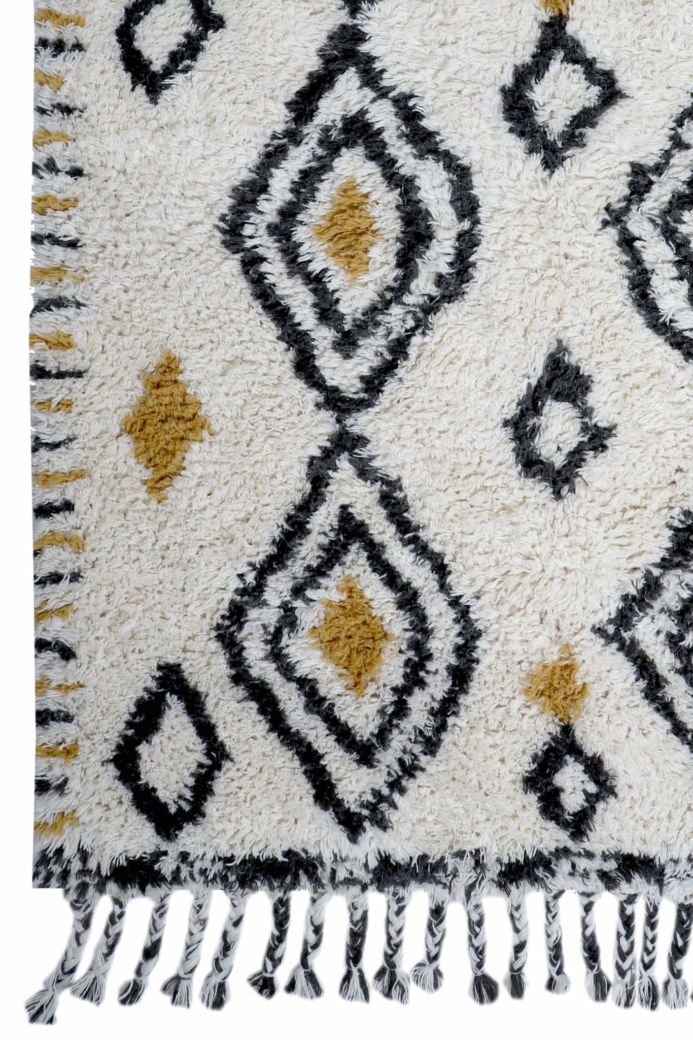 Bali tufted rug texture detail — Art Avenue Jaipur
