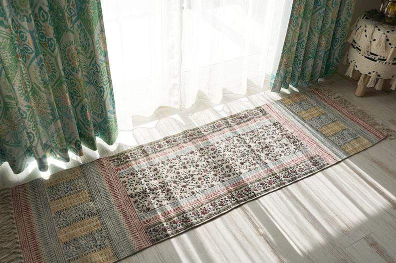BANJUL - BLOCK PRINTED FLOOR RUNNER - ART AVENUE