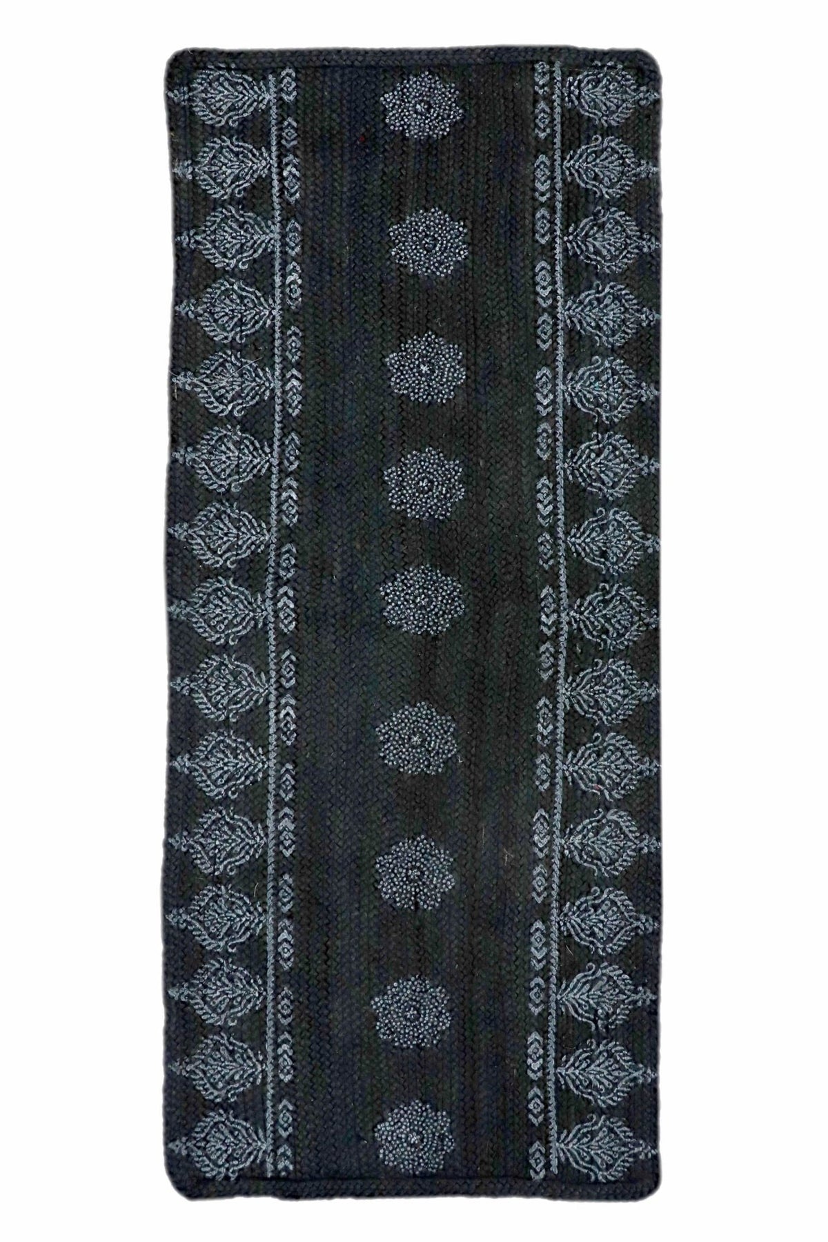 Basic braided floor runner detail — Art Avenue Jaipur