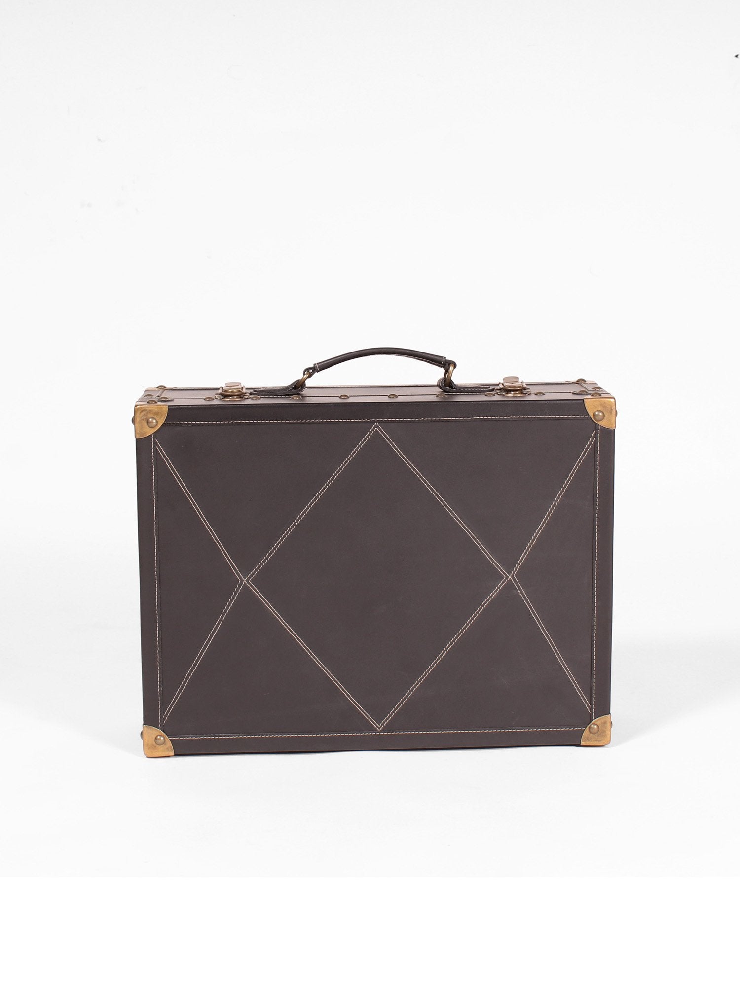 BRITANNY - BRIEFCASE - DARK BROWN - ART AVENUE