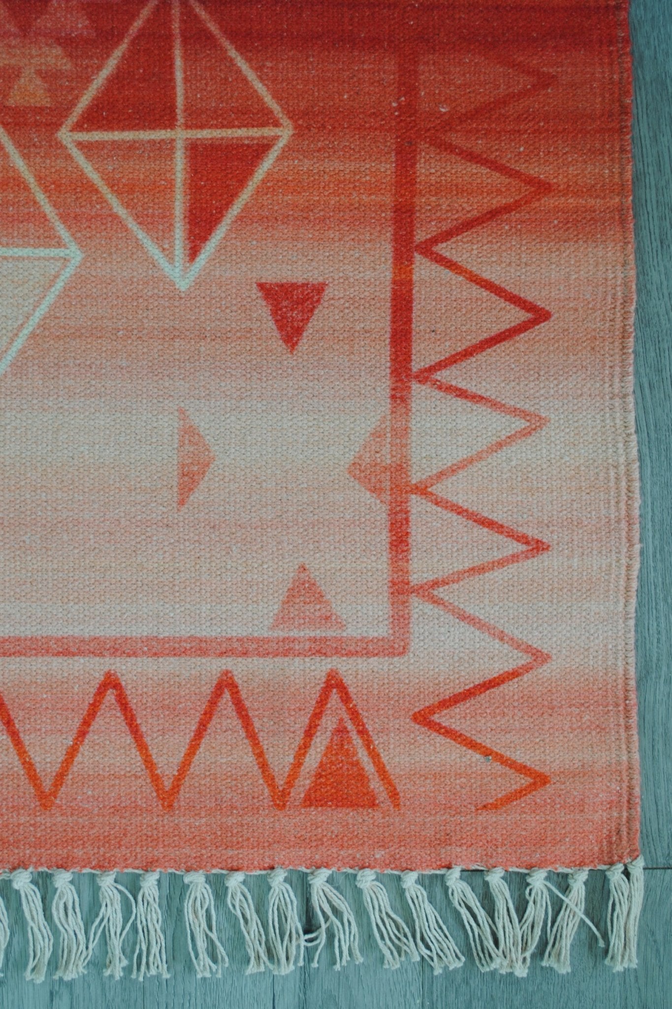 Calanthe cotton rug pattern — Art Avenue Jaipur