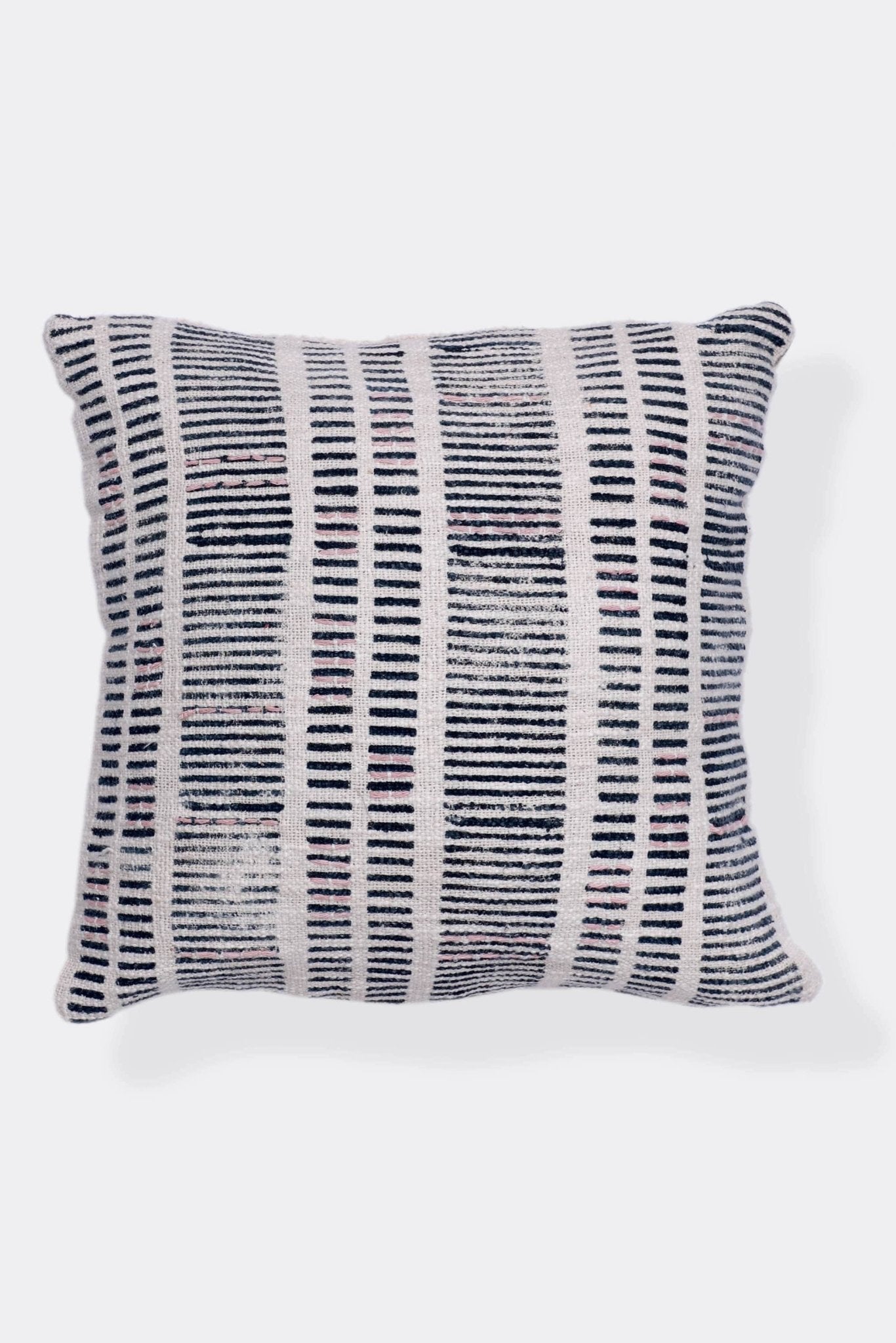 CARDIFF - SQUARE CUSHION COVER - BLACK - ART AVENUE