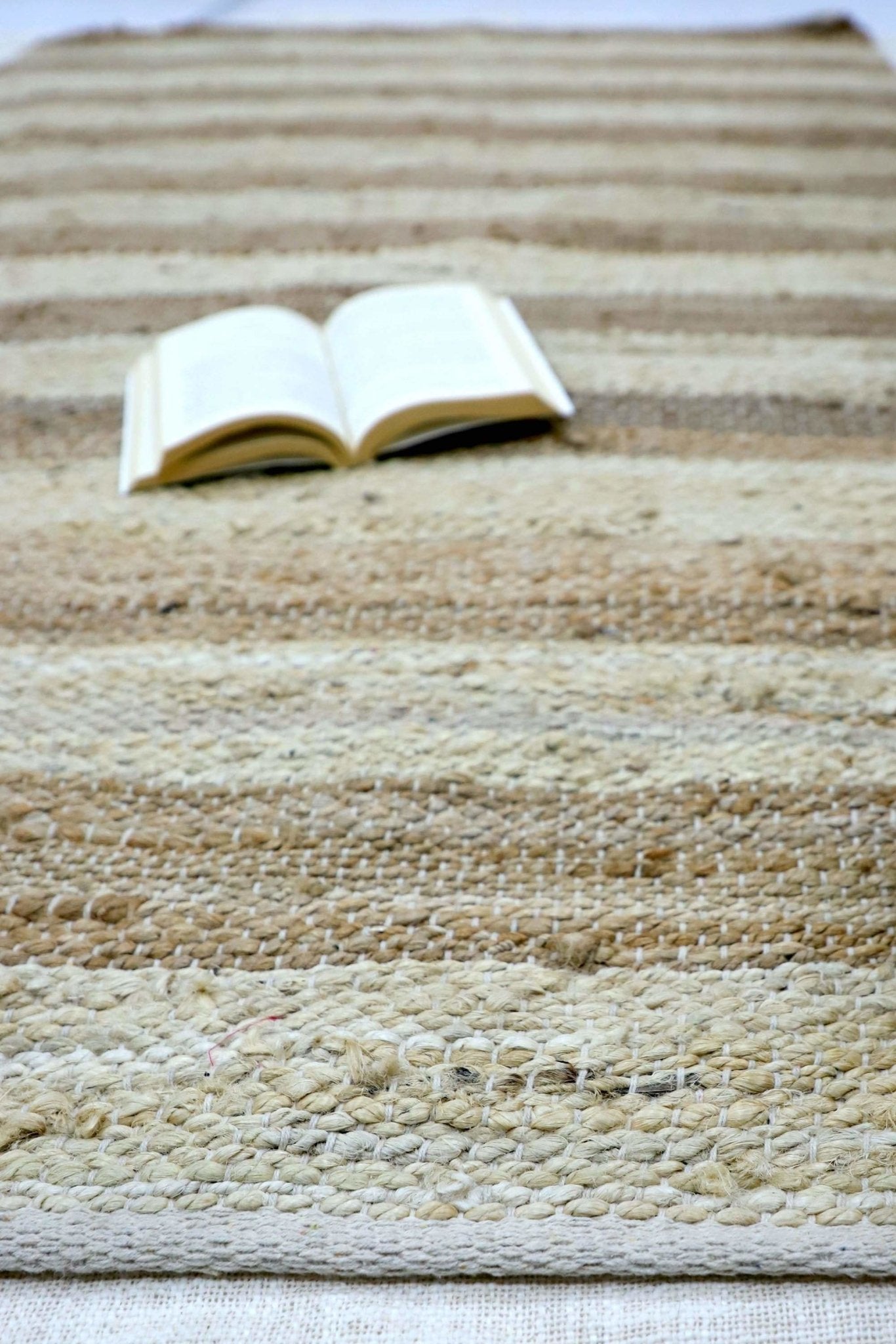 Deepline handwoven rug room setting — Art Avenue