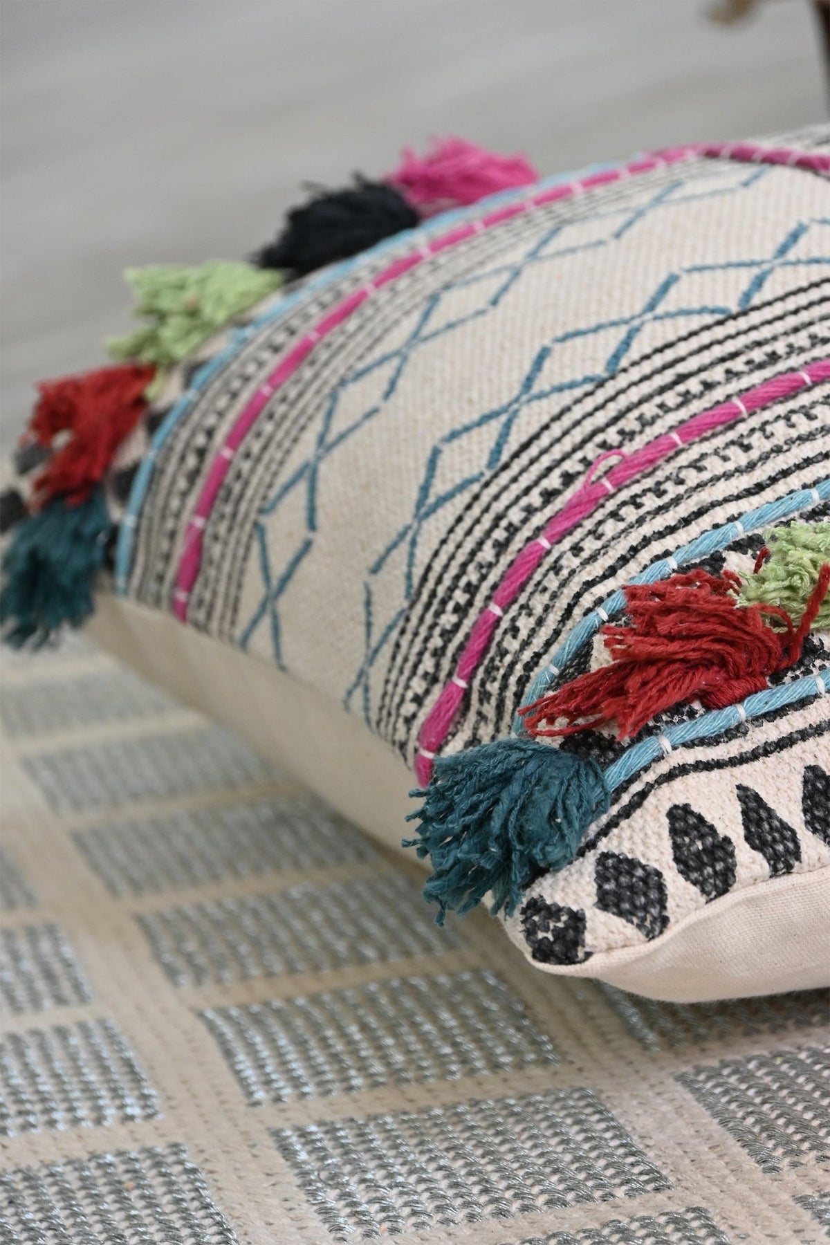 DELONIX - SQUARE CUSHION COVER - ART AVENUE
