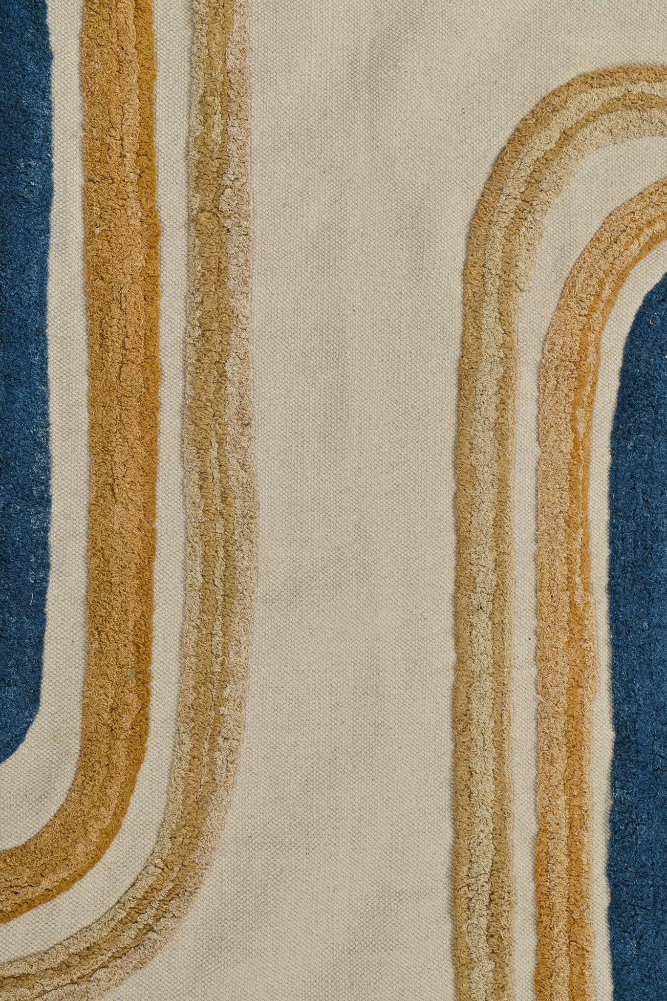 DEPOT HAND EMBROIDERED COTTON RUG - ART AVENUE