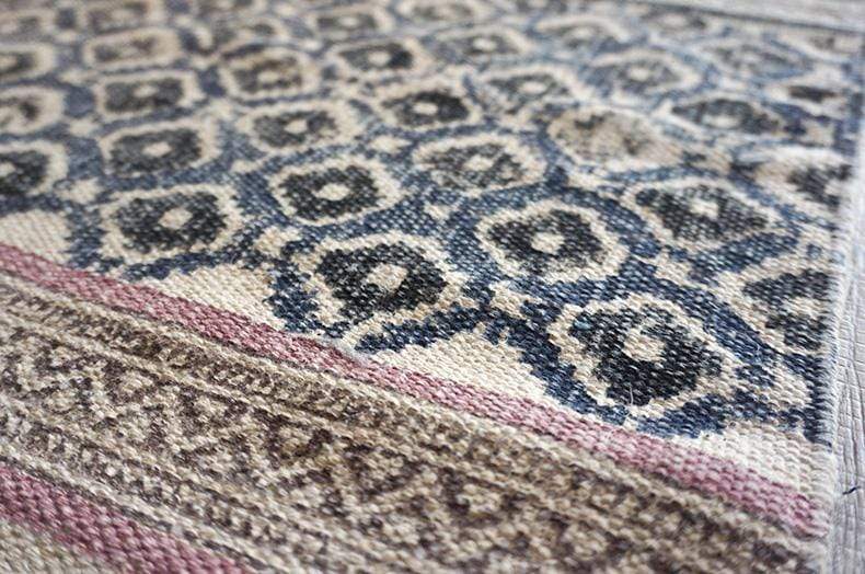 DOWNTOWN - BLOCK PRINTED FLOOR RUNNER - ART AVENUE
